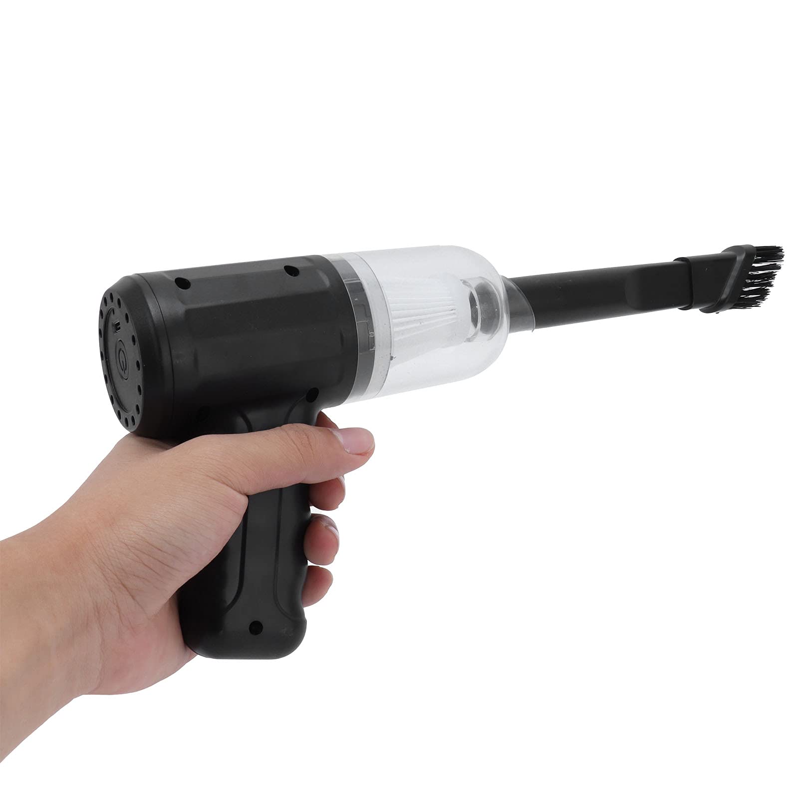 Haowecib Rechargeable USB Car Vacuum Cleaner - Portable Cordless Vacuum for Car, Bedroom, Living Room & Office | Perfect for Quick Cleanups on the Go