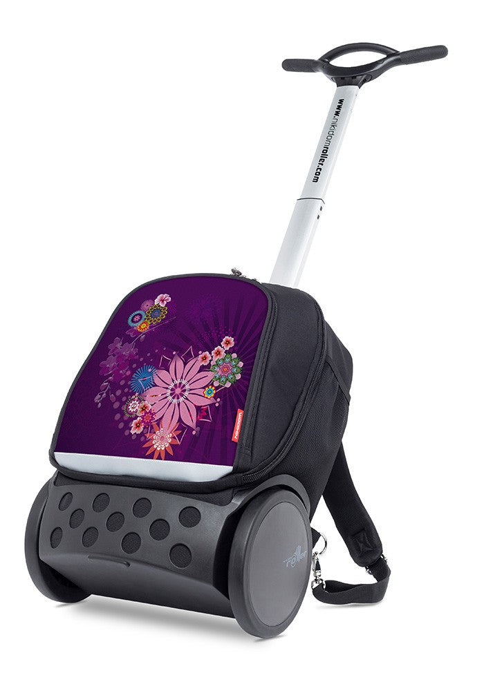 Nikidom Roller UP Trolley School Backpack - Lightweight Expandable Travel Luggage for Kids & Teens - Perfect for School, Travel, and Daily Commute