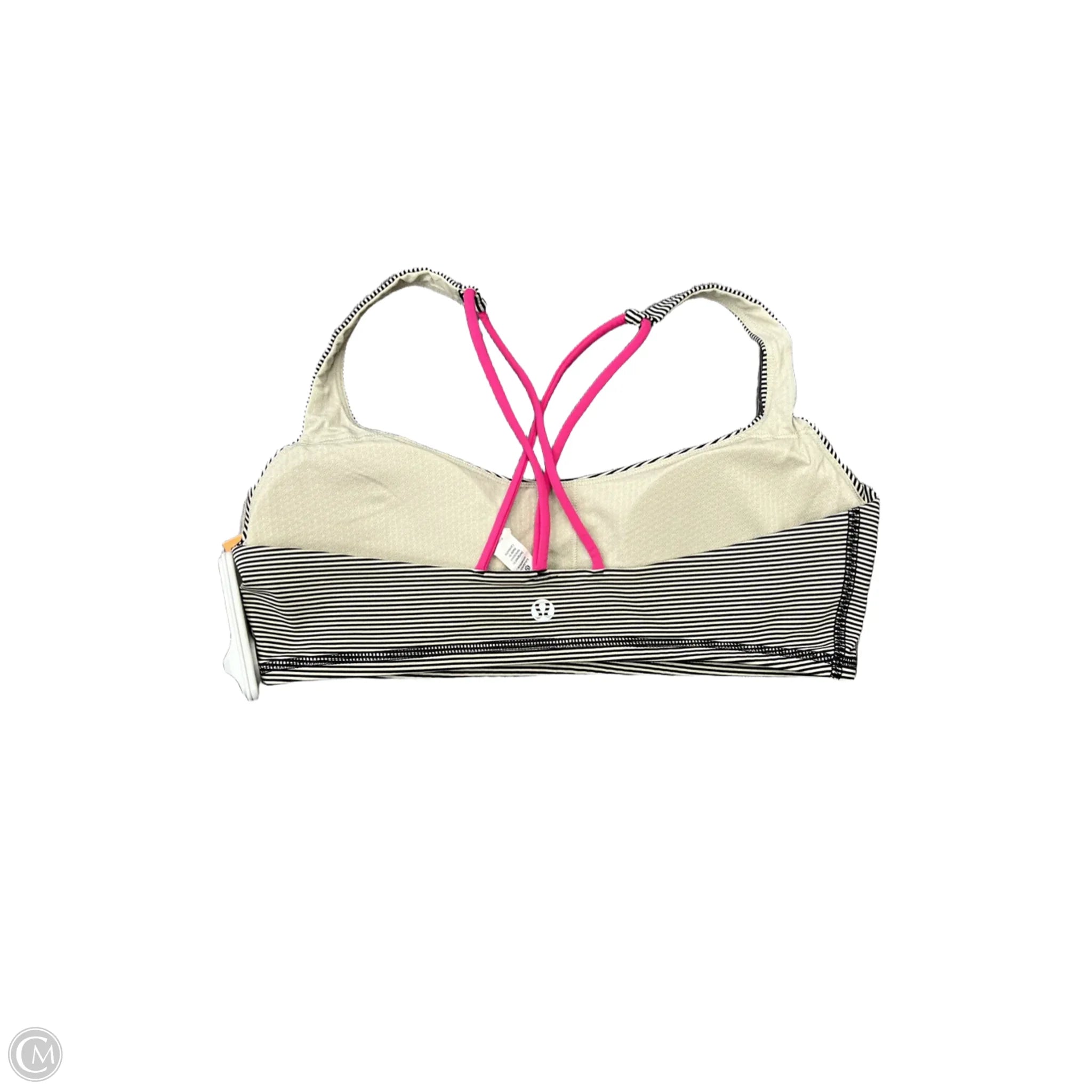 Lululemon Clear Athletic Bra - Size 10 - High-Impact Sports Bra for Running, Yoga & Gym Workouts
