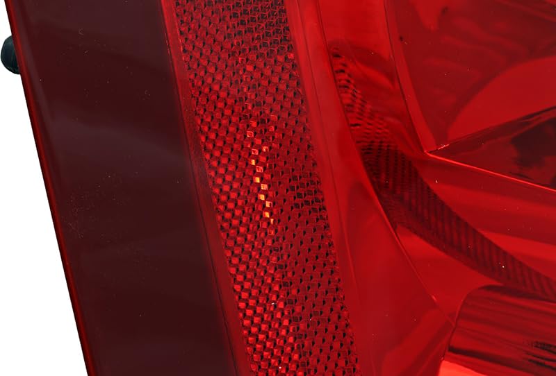 Dodge Caliber Tail Lights Lamps Set - Left & Right Pair for 2008 2009 2010 Models - Perfect for Replacement & Nighttime Driving Safety