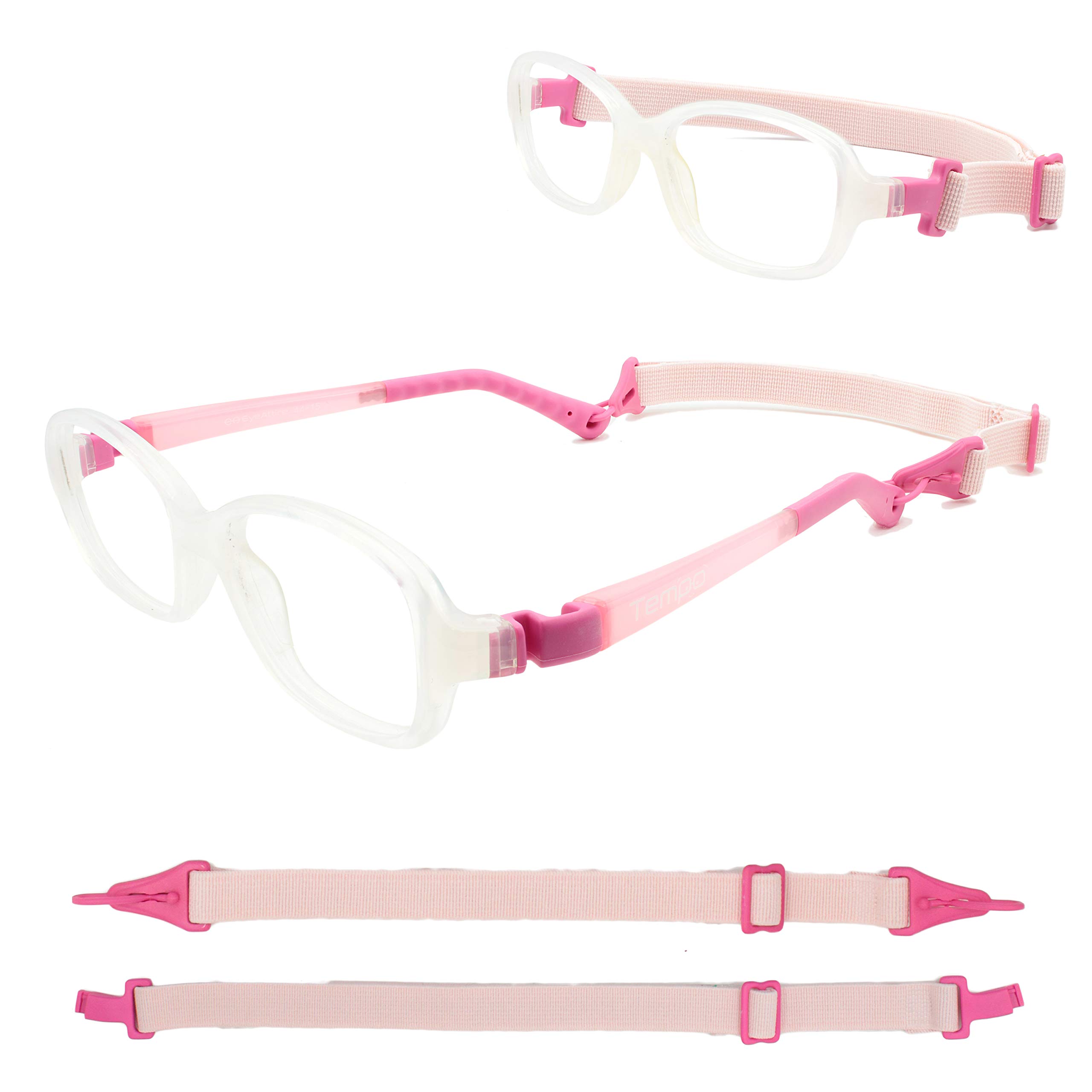 Unbreakable Kids Glasses - Flexible & Durable Children's Eyewear - Tempo 3006 - Perfect for School, Sports, and Everyday Play