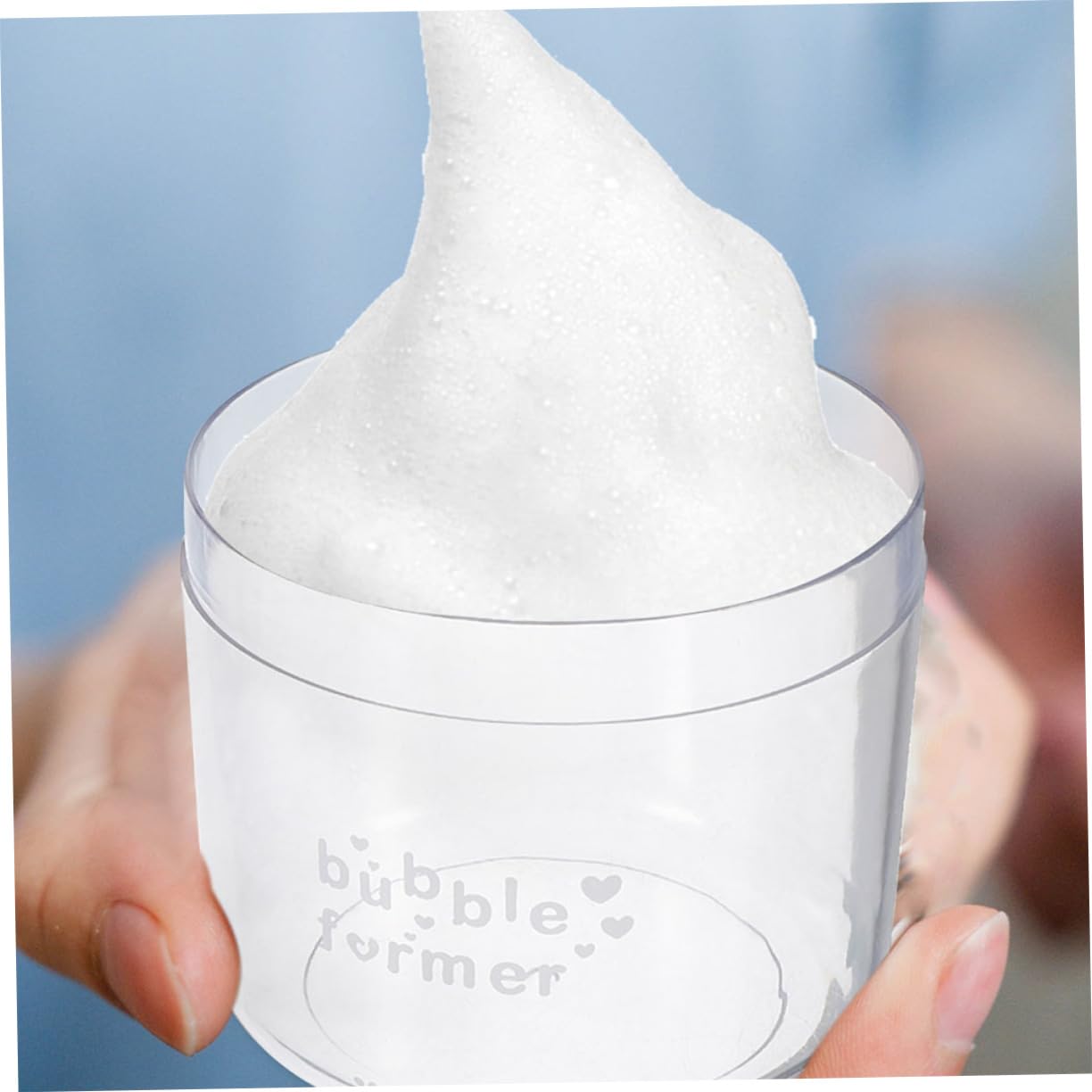 2pcs Manual Face Foam Maker - Bubble Foamer Cup for Gentle Facial Cleansing | Creates Rich Lather for Deep Cleansing | Perfect for Travel & Daily Skincare Routine (Purple)