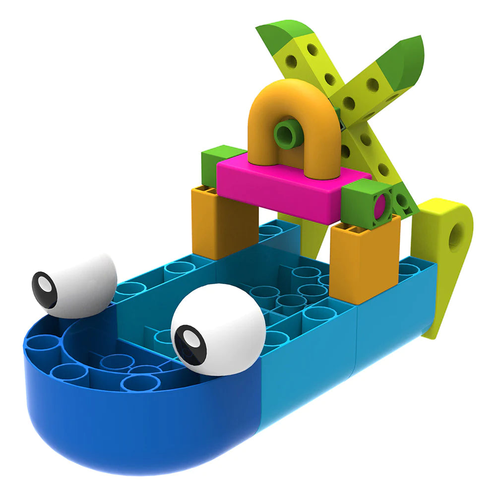 Kids First: Boat Engineer STEM Building Toy Set - Educational Science Kit for Children Ages 5-10 - Perfect for Classroom Activities & Birthday Gifts
