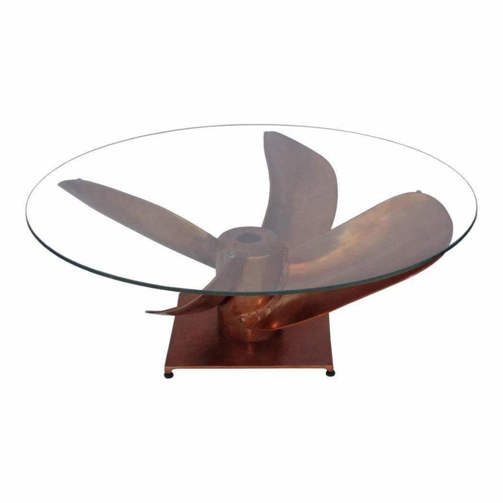 36 Inch Industrial Coffee Table - Rustic Brown Wooden Living Room Table for Home Decor, Farmhouse Style Centerpiece - Perfect for Living Room, Lounge, or Office