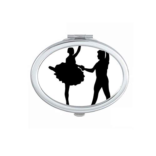 DIYthinker Portable Foldable Double-Sided Dance Mirror - Sports Performance & Makeup Mirror for Dancers, Yoga, Gym & Home Practice