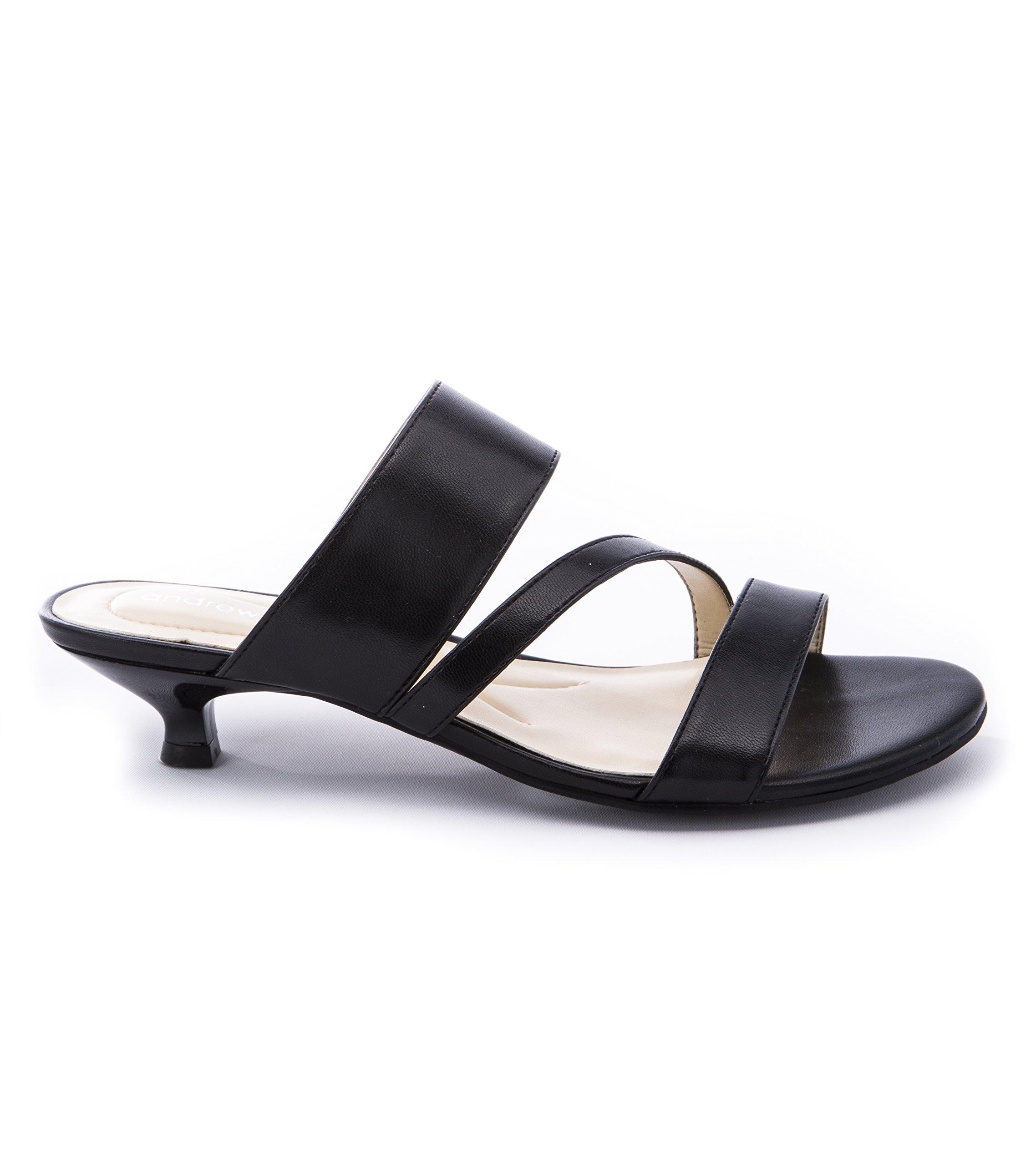 ZANADOO Women's Black High Heels Size 6.5 M (AG14247) - Elegant Dress Shoes for Party, Wedding & Office Wear