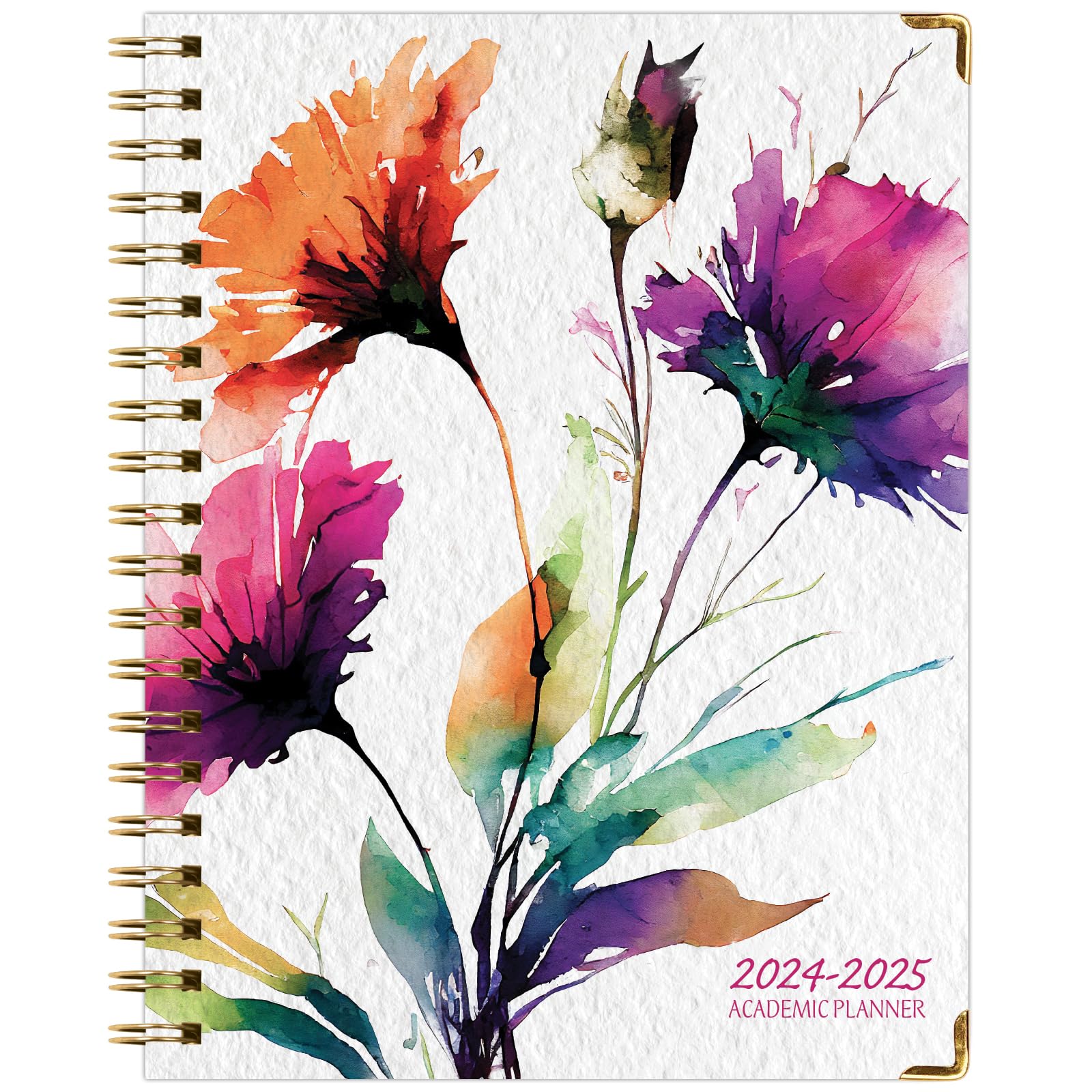 2024-2025 Academic Year Hardcover Planner (June 2024-July 2025) - 8.5