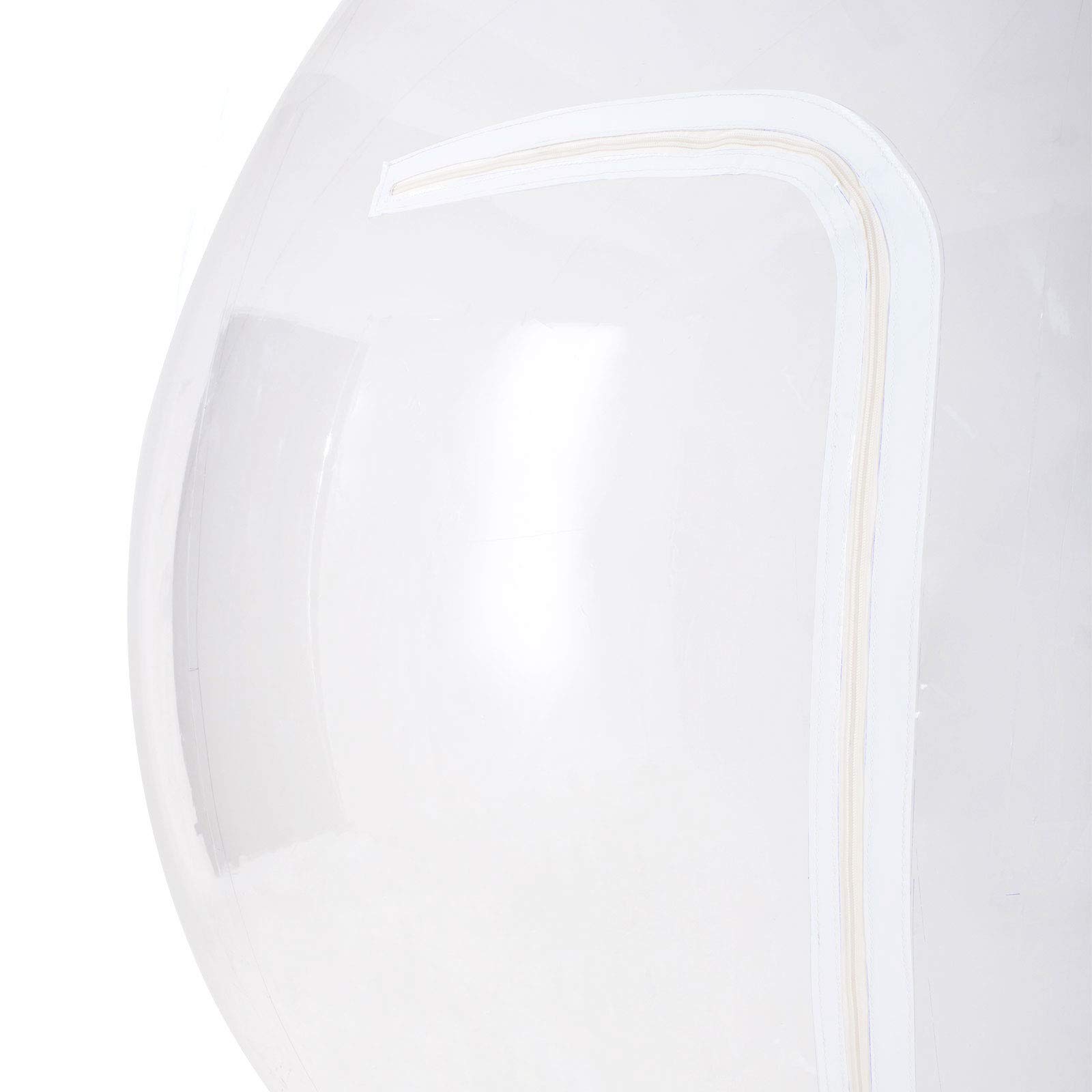 Inflatable Bubble Camping Tent 10ft - Clear Dome Outdoor Cabin with Air Blower | Commercial Grade DIY Family Camping Tent for Backyard, Stargazing & Glamping Adventures