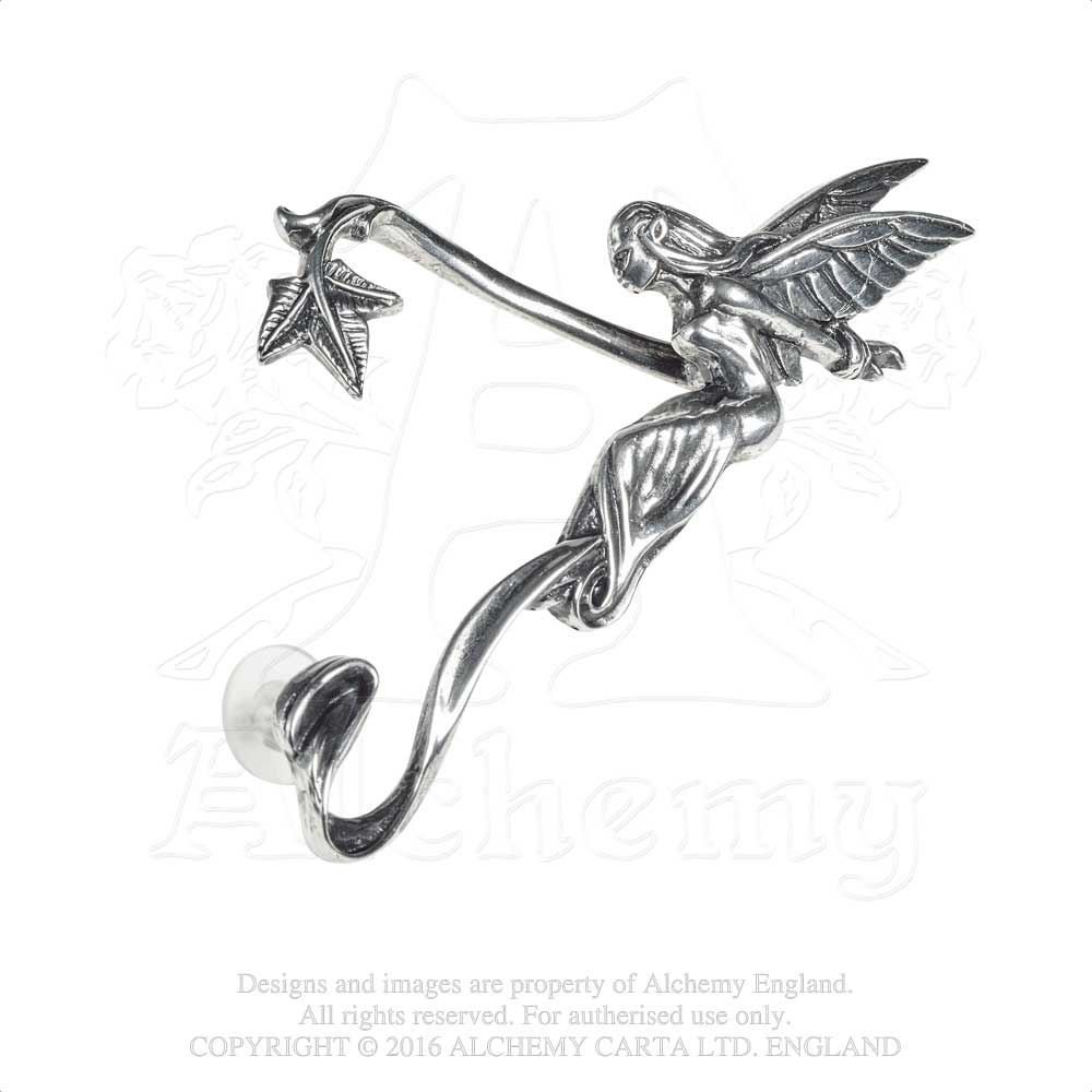 Alchemy Gothic Fairy Grove Ear Wrap - Elegant Gothic Jewelry for Women | Perfect for Parties, Weddings & Gothic Fashion