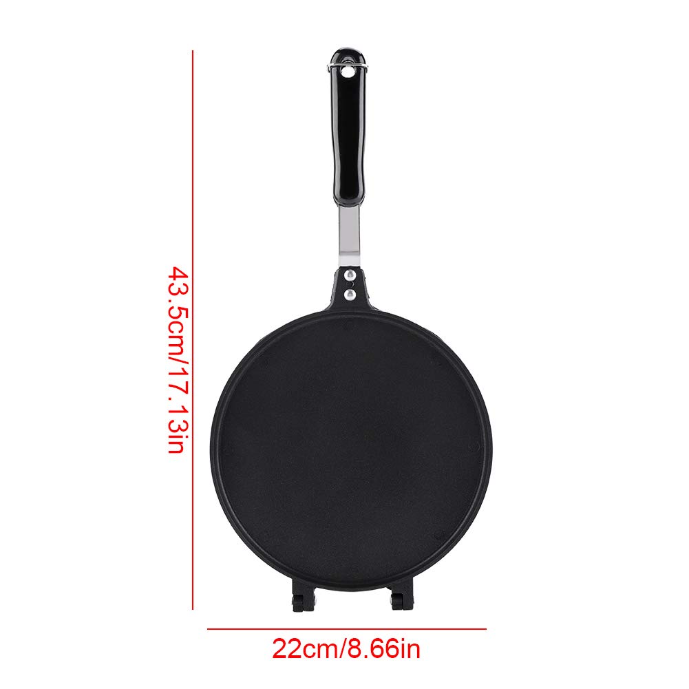 Premium Non-Stick Egg Roll & Waffle Maker - Durable Household & Restaurant Kitchen Appliance for Perfect Egg Rolls, Waffles & Pancakes - Ideal for Breakfast, Brunch & Dessert Making
