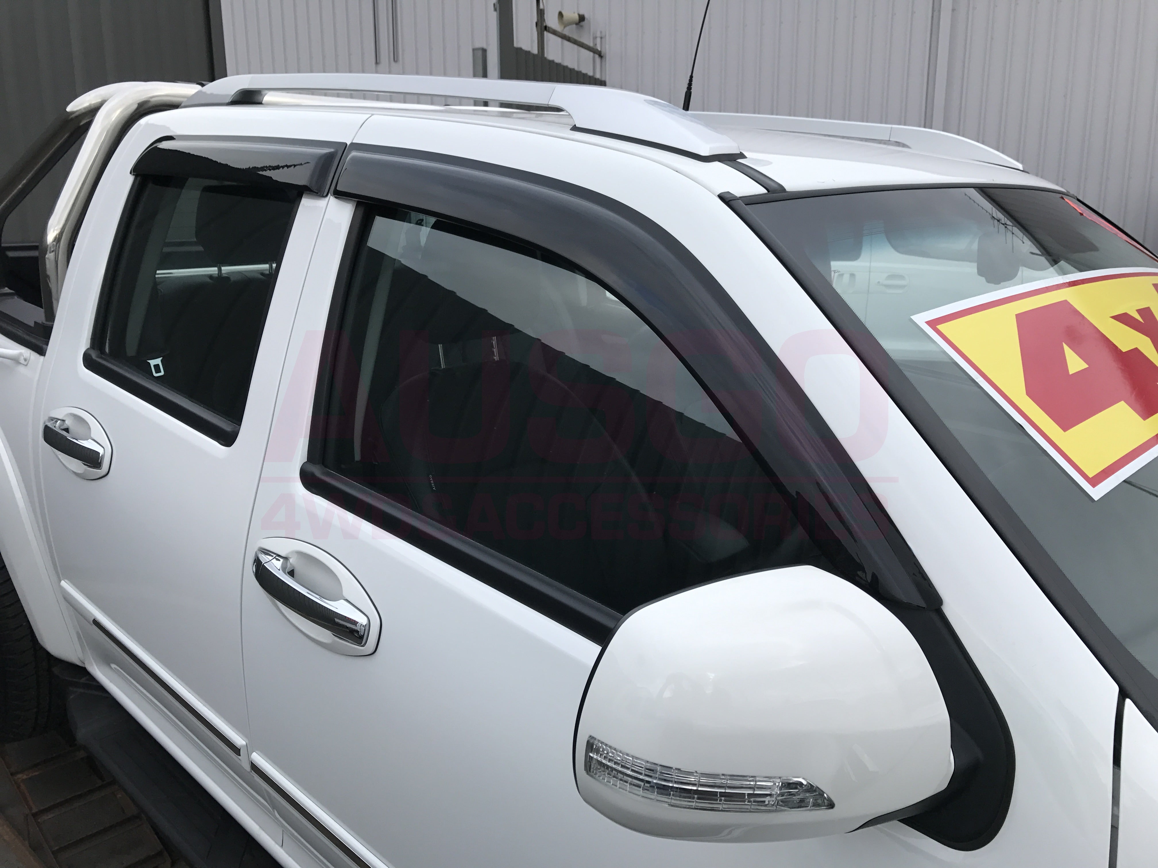 Premium Weather Shields for Great Wall Steed Dual Cab 2016-2020 | Durable Rain Guards & Wind Deflectors | Perfect for Off-Road Adventures & All-Weather Protection