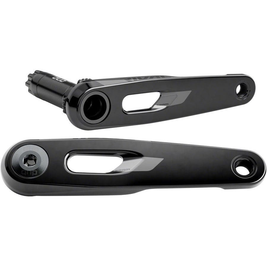 SRAM Rival 165mm Crank Arm Assembly - 12/13 Speed, 8 Bolt Direct Mount, DUB Spindle, Black (E1) | Perfect for Road & Gravel Bikes | High-Performance Cycling Components