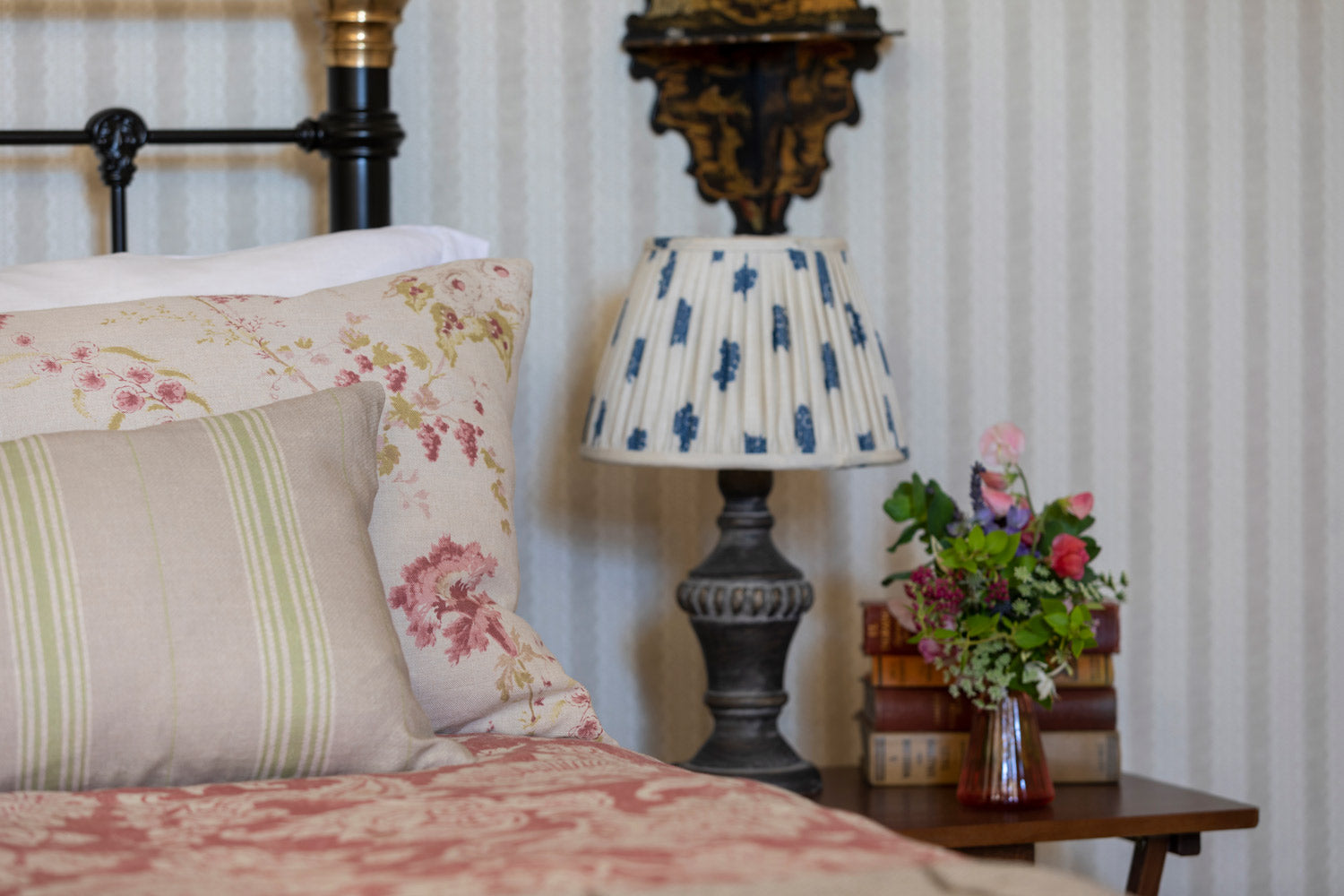 Premium Vallon Stripe Linen Fabric - Soft & Durable Natural Material for Home Decor, Upholstery & DIY Crafts | Perfect for Curtains, Pillows & Table Runners