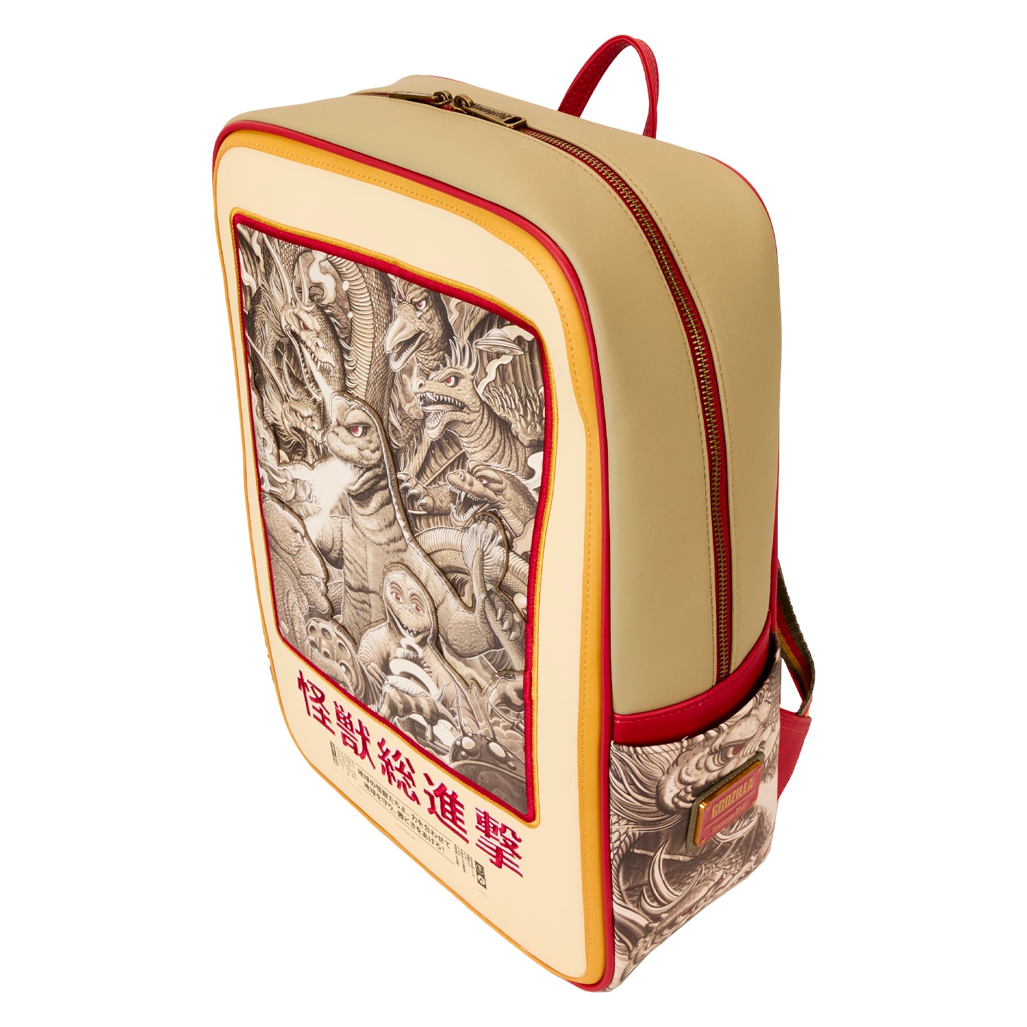 Loungefly NYCC Limited Edition Godzilla Glow in The Dark Backpack with Sound Effects - Perfect for Comic Con, Cosplay & Anime Fans