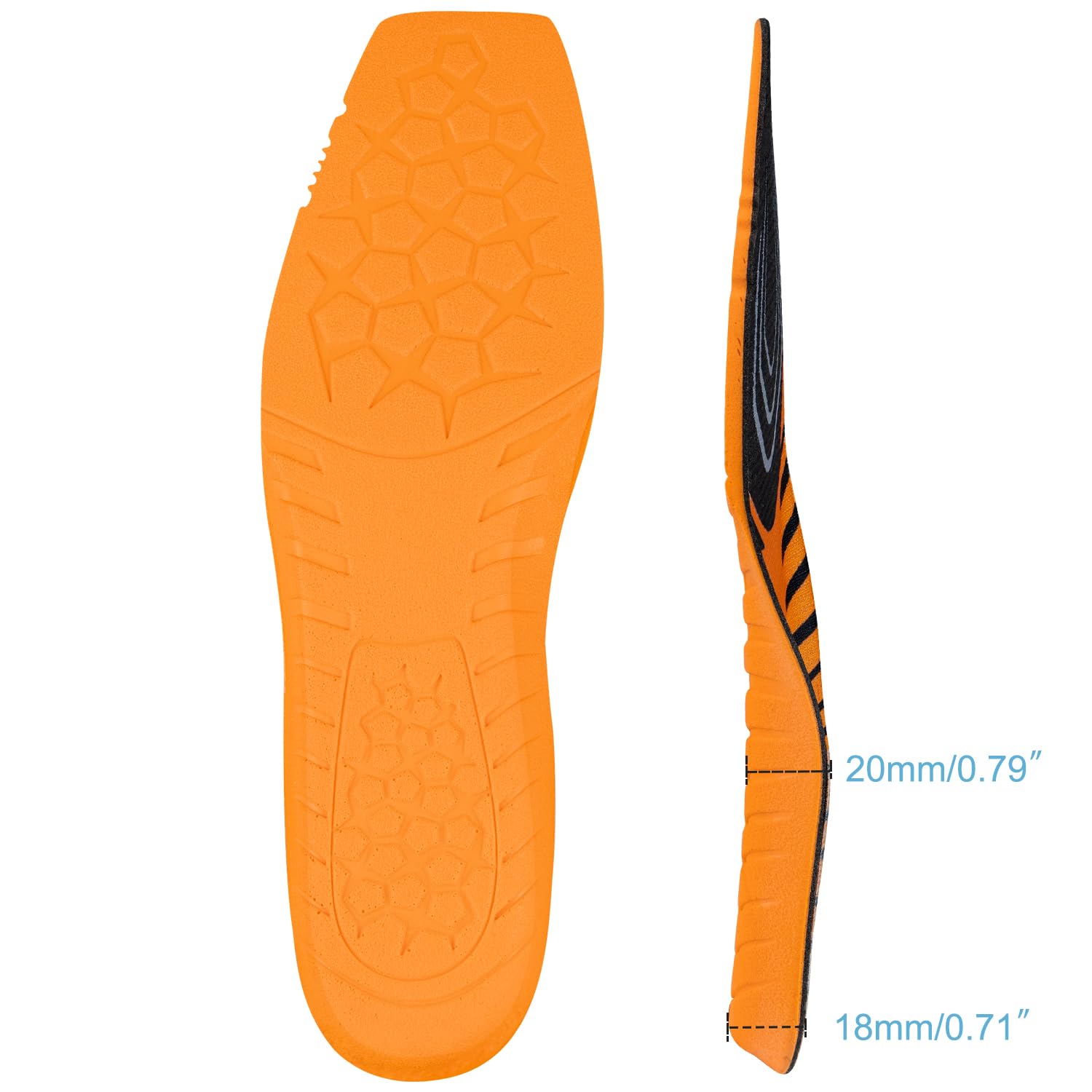 **Ariat Square Toe Boot Insoles for Men & Women – Comfortable Replacement Inserts for Foot Pain Relief – Perfect for Work Boots, Hiking & Everyday Wear**