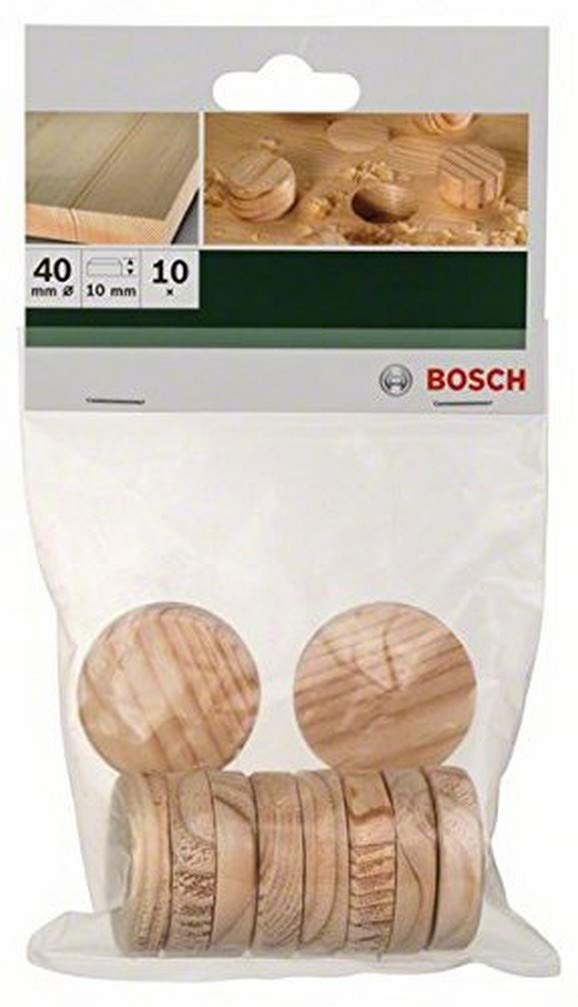 Bosch DIY Wooden Cones 40mm Diameter for Woodworking, Crafts & Home Decor Projects - Perfect for Christmas Ornaments, Table Centerpieces & DIY Gifts