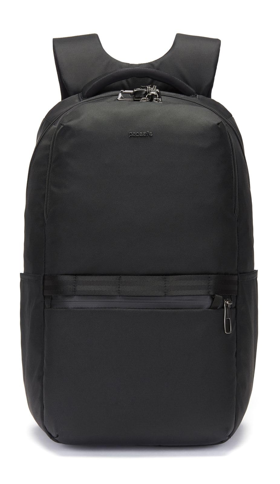 Pacsafe Metrosafe X 25L Anti-Theft Travel Backpack - Secure & Stylish Black Daypack for Commuting, Urban Exploration & Digital Nomads