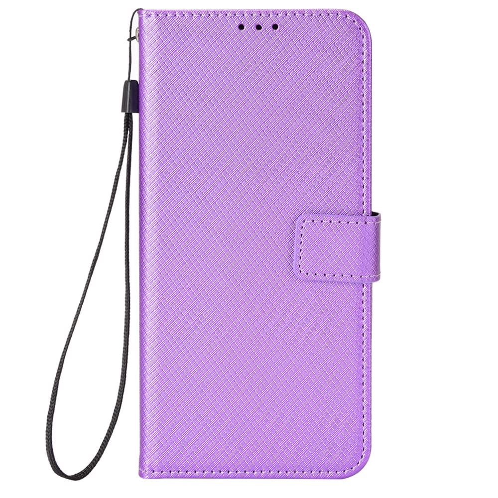 Honor X7 CMA-LX2 PU Leather Flip Case Cover - Purple | Premium Protective Phone Case with Card Slots for Honor X7 | Perfect for Work, Travel & Daily Use