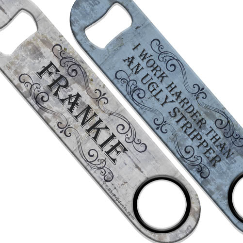Personalized Speed Bottle Opener with Name - Durable Metal Bar Tool for Beer, Soda & Bottles - Perfect for Parties, Bars, and Home Use