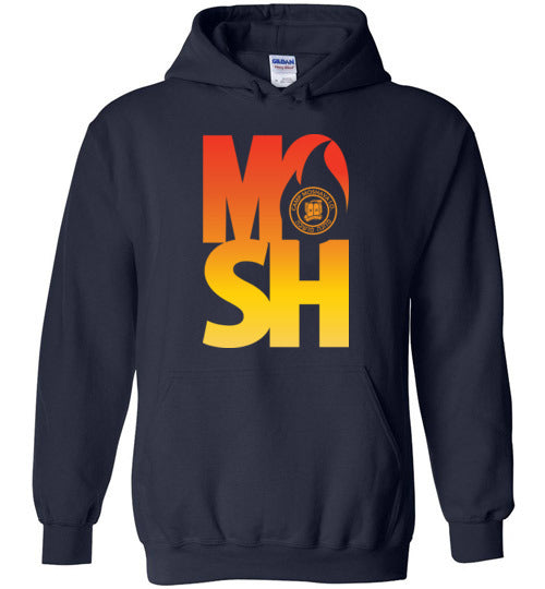 Moshava IO Chanuka Heavy Blend Hoodie - Warm Fleece-Lined Sweatshirt for Men & Women - Perfect for Winter, Hanukkah Gifts, and Casual Outfits