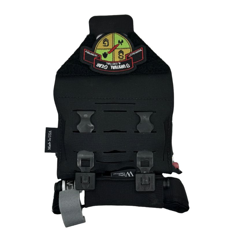 IFAK First Aid Belt Kit - Tactical Medical Pouch for Emergency & Survival - Black | Perfect for Hiking, Camping, Military & Outdoor Adventures