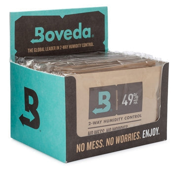 Boveda 72% RH 2-Way Humidity Control Packs - Rechargeable Moisture Absorbers for Cigars, Cannabis, and Food Storage (10 Pack) | Perfect for Humidors, Grow Rooms, and Preserving Freshness