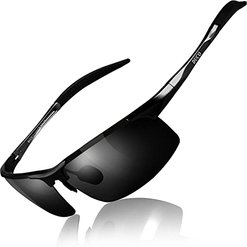 A Black Frame Gray Lens