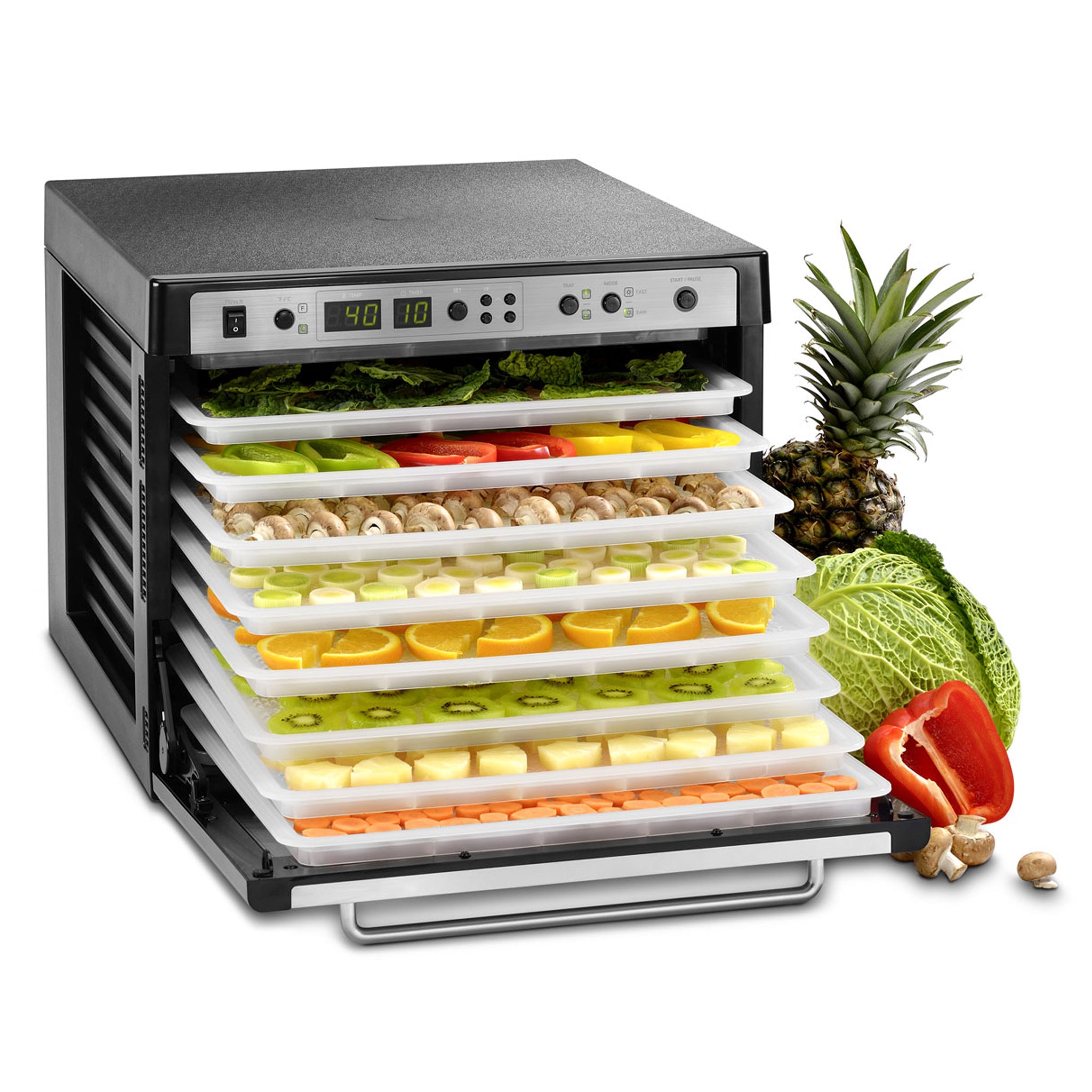 Sedona® Combo Food Dehydrator with BPA-Free Trays | Certified Refurbished | Healthy Snacks, Jerky & Fruit Drying | Perfect for Home Kitchen, Camping & Meal Prep