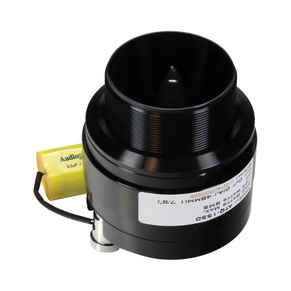 Audiopipe ATQ1551 1 Inch Bullet Tweeter - High Performance Car Audio Tweeter for Clear Sound | Perfect for Car Stereo Systems and Home Audio Upgrades