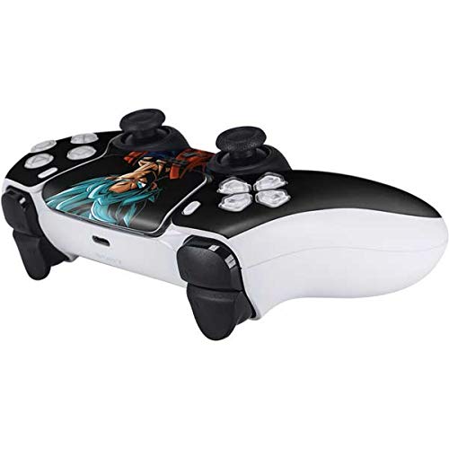 Official Dragon Ball Super Goku PS5 Controller Skin - Custom Gaming Decal for Playstation 5 | Durable Protective Cover with Anime Design for Gamers & Collectors | Perfect for Gaming Sessions & Display