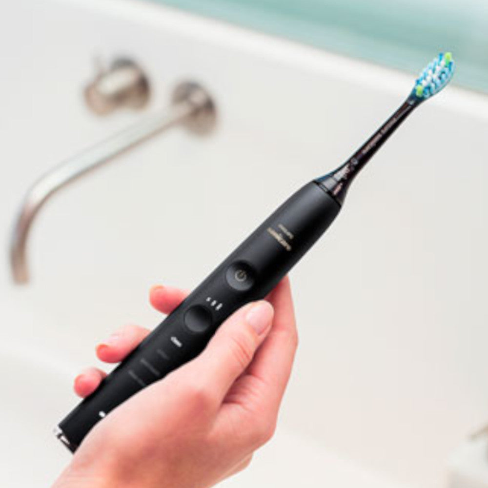 Philips Sonicare DiamondClean Smart HX9902/66 Electric Toothbrush - Rechargeable with Bluetooth & 5 Brushing Modes for Whitening, Gum Care & Deep Cleaning - Perfect for Travel & Home Oral Care