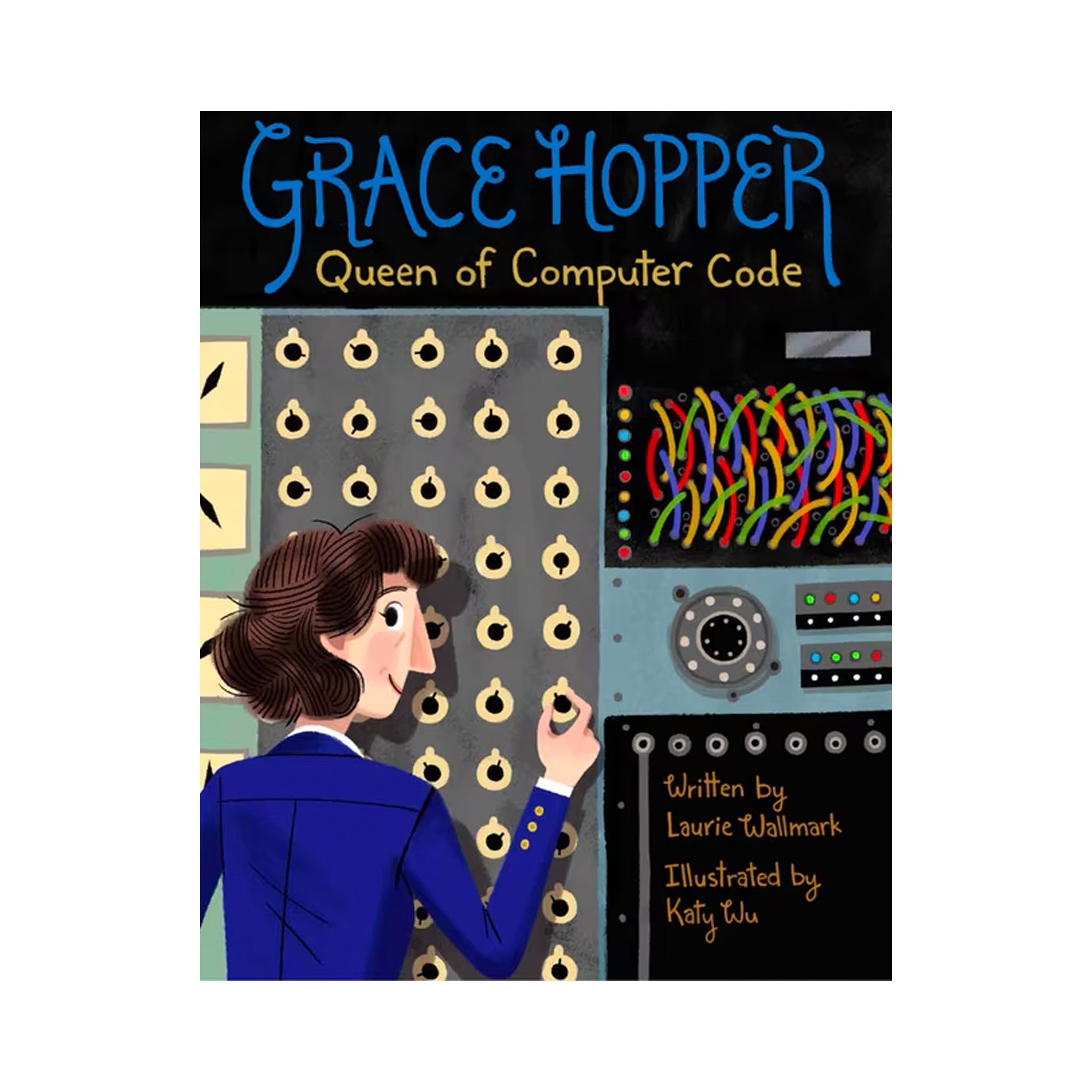 Grace Hopper Hardcover Book - Biography of Computer Pioneer & Navy Admiral | Perfect for Tech Enthusiasts, History Buffs & STEM Education
