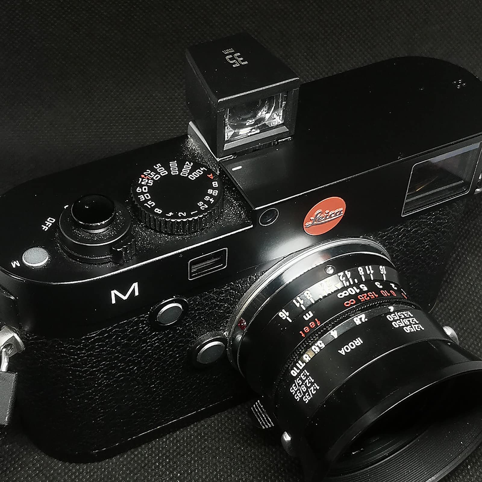 LICHIFIT 35mm External Optical Viewfinder for Ricoh GR & Leica X Series Cameras - Perfect for Street Photography & Travel Shooting