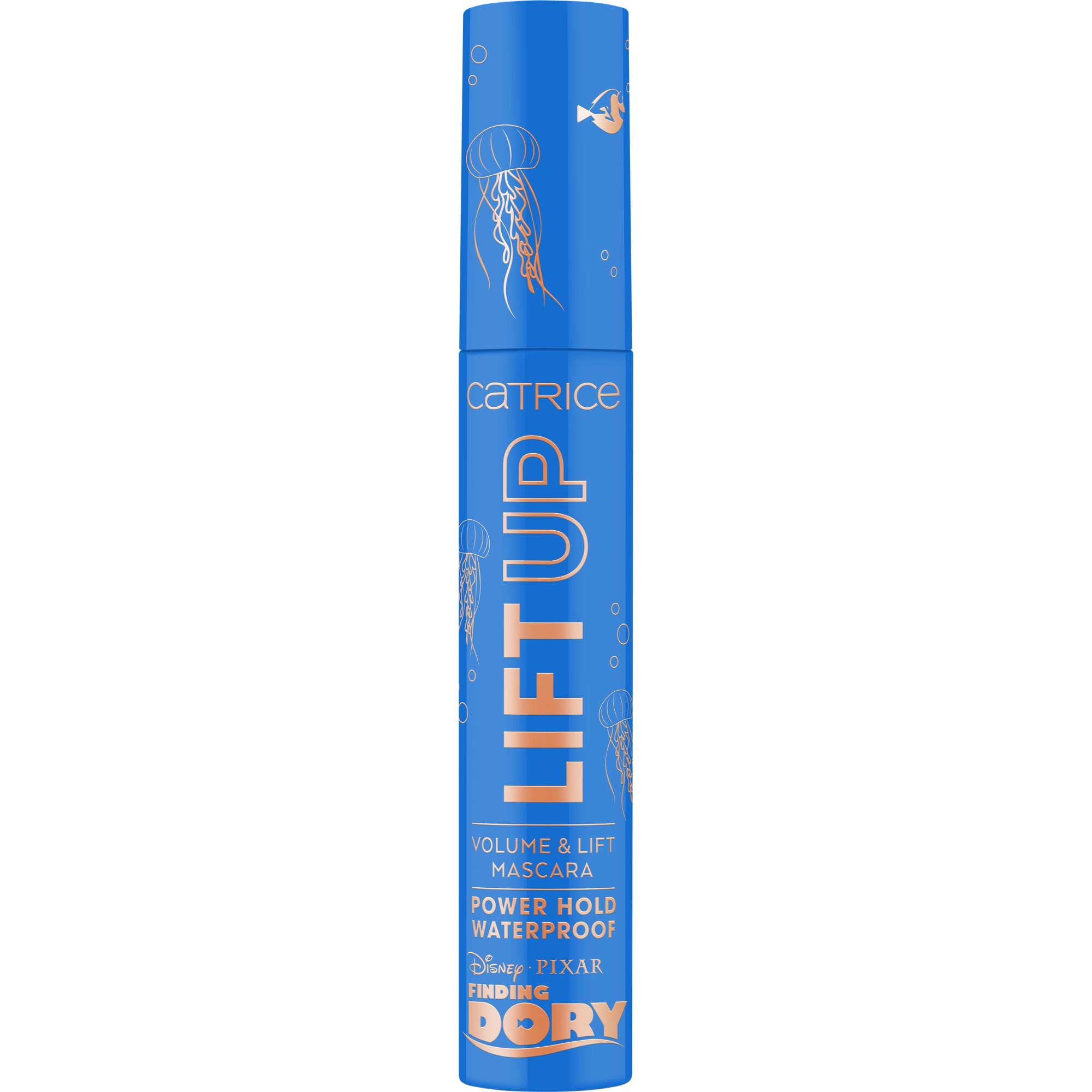 Catrice Disney Pixar Finding Dory LIFT UP Volume & Lift Mascara - Waterproof, Vegan, Black (010) - Volumizing, Smudge-Proof, Microplastic & Nanoparticle Free (11ml) - Perfect for Everyday Wear, Special Occasions & Sensitive Eyes