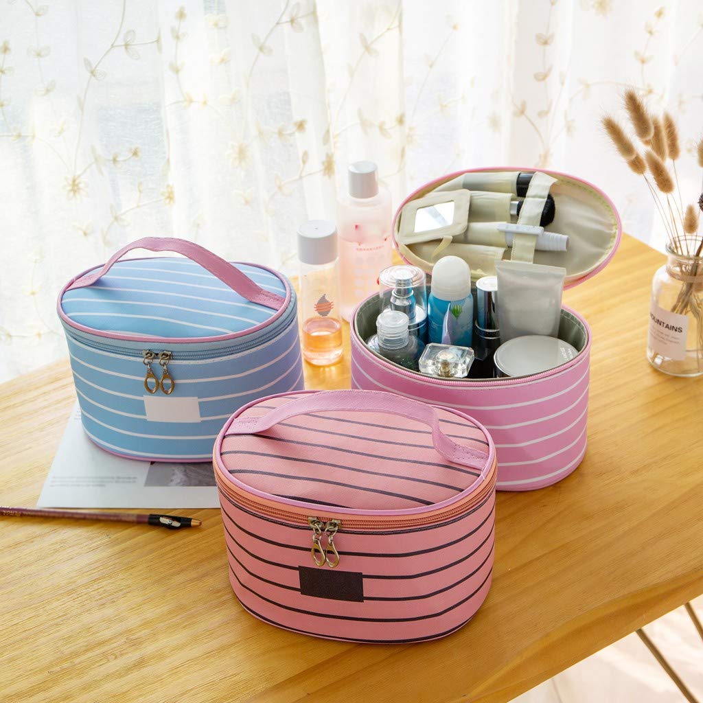 Melupa Large Capacity Waterproof Travel Cosmetic Bag - Portable Makeup Organizer Toiletry Case for Women & Girls | Perfect for Vacation, Gym, Business Trips & Daily Essentials Storage