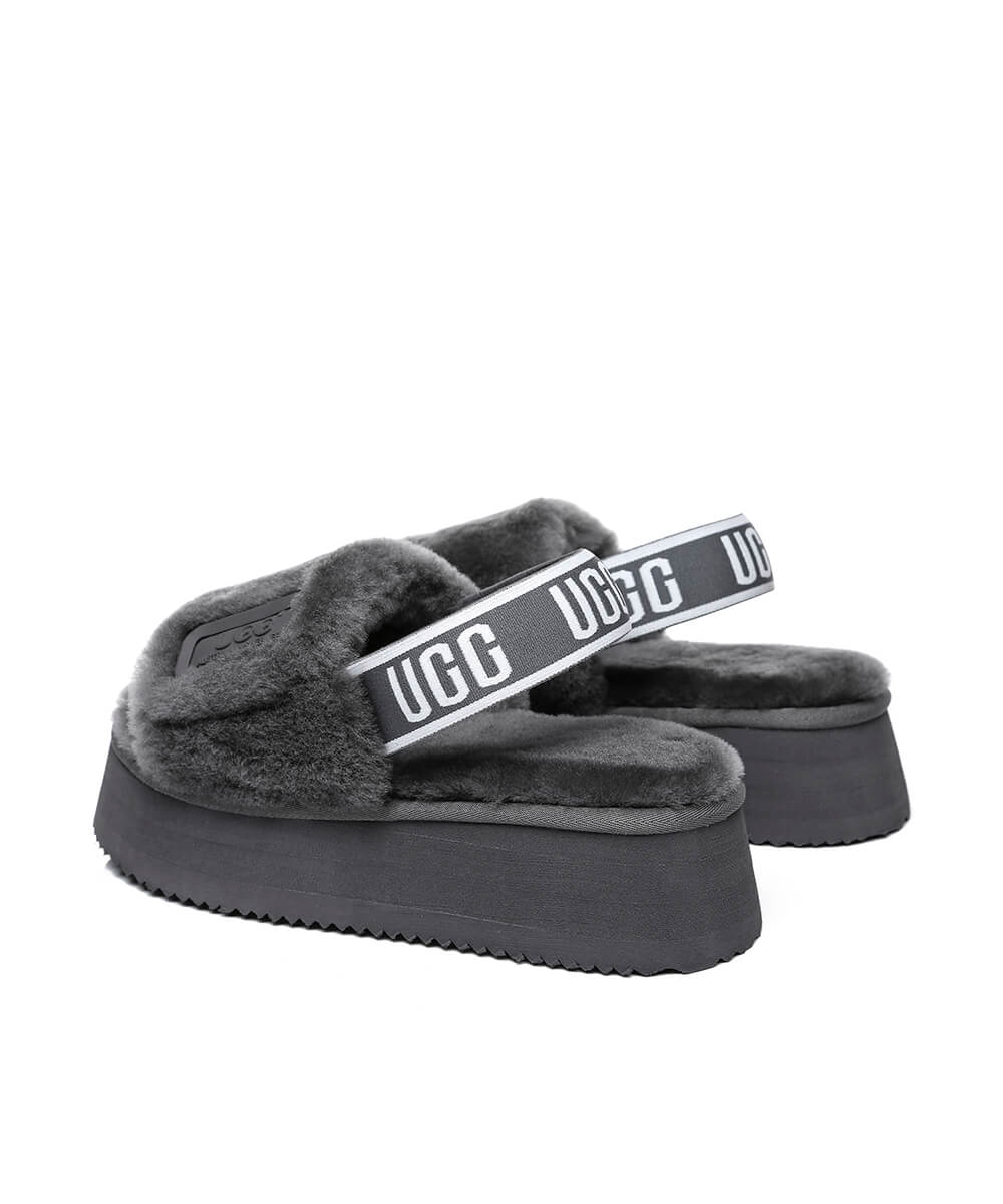 Women's UGG Poppy Slide Slippers - Cozy Indoor/Outdoor House Shoes for Women - Perfect for Lounging, Errands & Travel