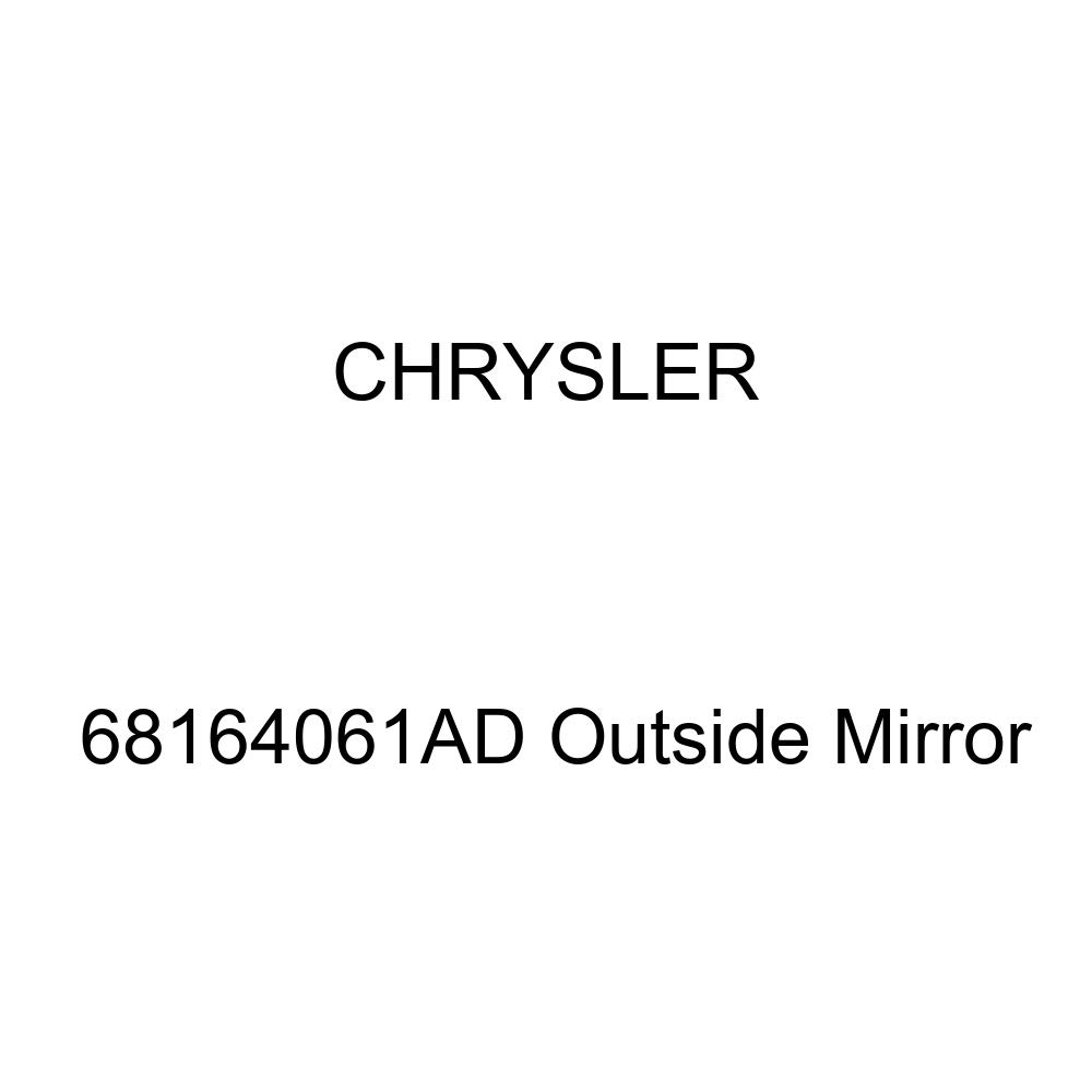 Genuine Chrysler 68164061AD Replacement Outside Mirror - Driver Side Power Heated Auto-Dimming - Perfect for Ram 1500 2500 3500 Trucks & Jeep Grand Cherokee - Enhances Safety & Visibility in Rainy or Night Driving
