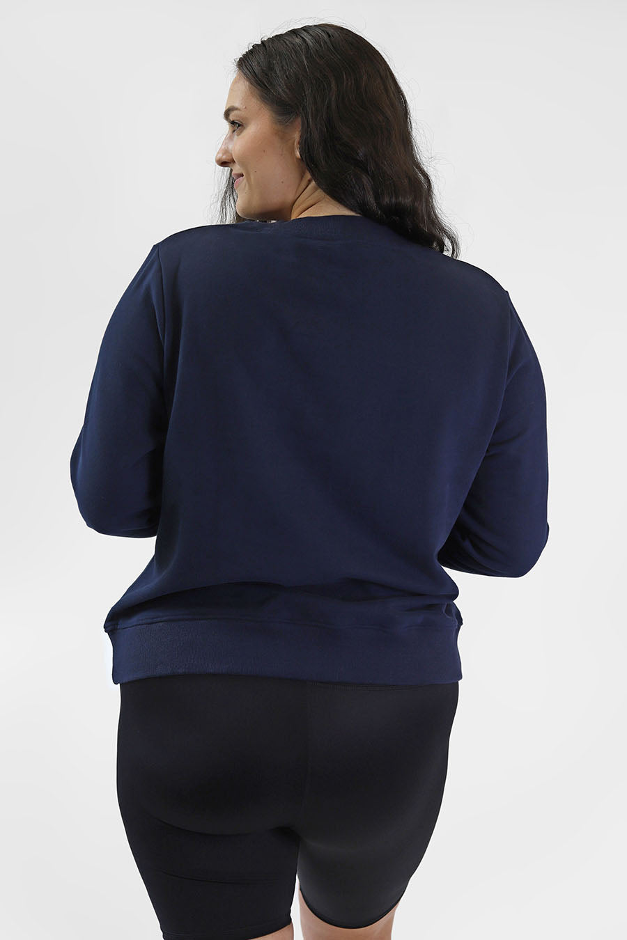 Classic Lightweight Sweater for Women & Men - Soft Comfortable Pullover - Navy Blue - Perfect for Casual Wear, Office & Fall Outfits
