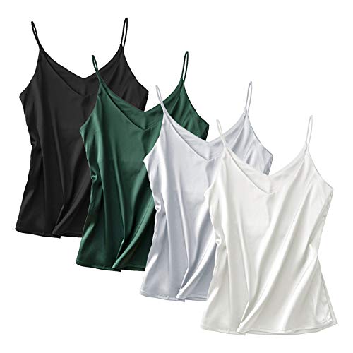 4 Pack-white+black+green+gray