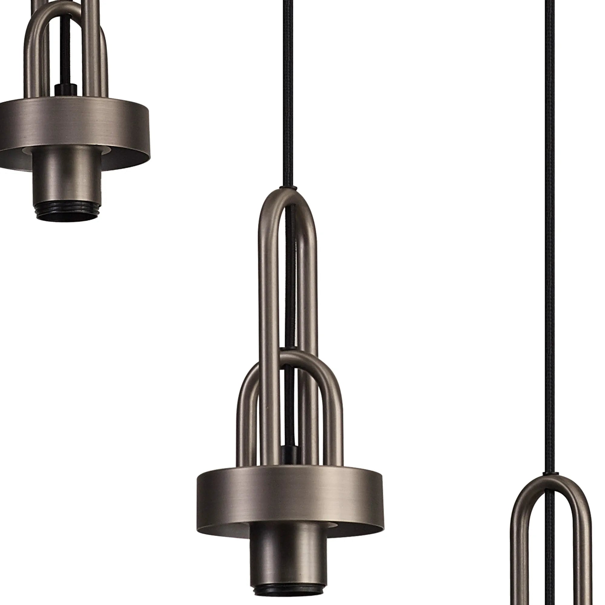 Stylish Cadiz 3-Light Cluster Pendant - Modern Ceiling Lighting Fixture for Dining Room, Kitchen Island & Living Room Decor