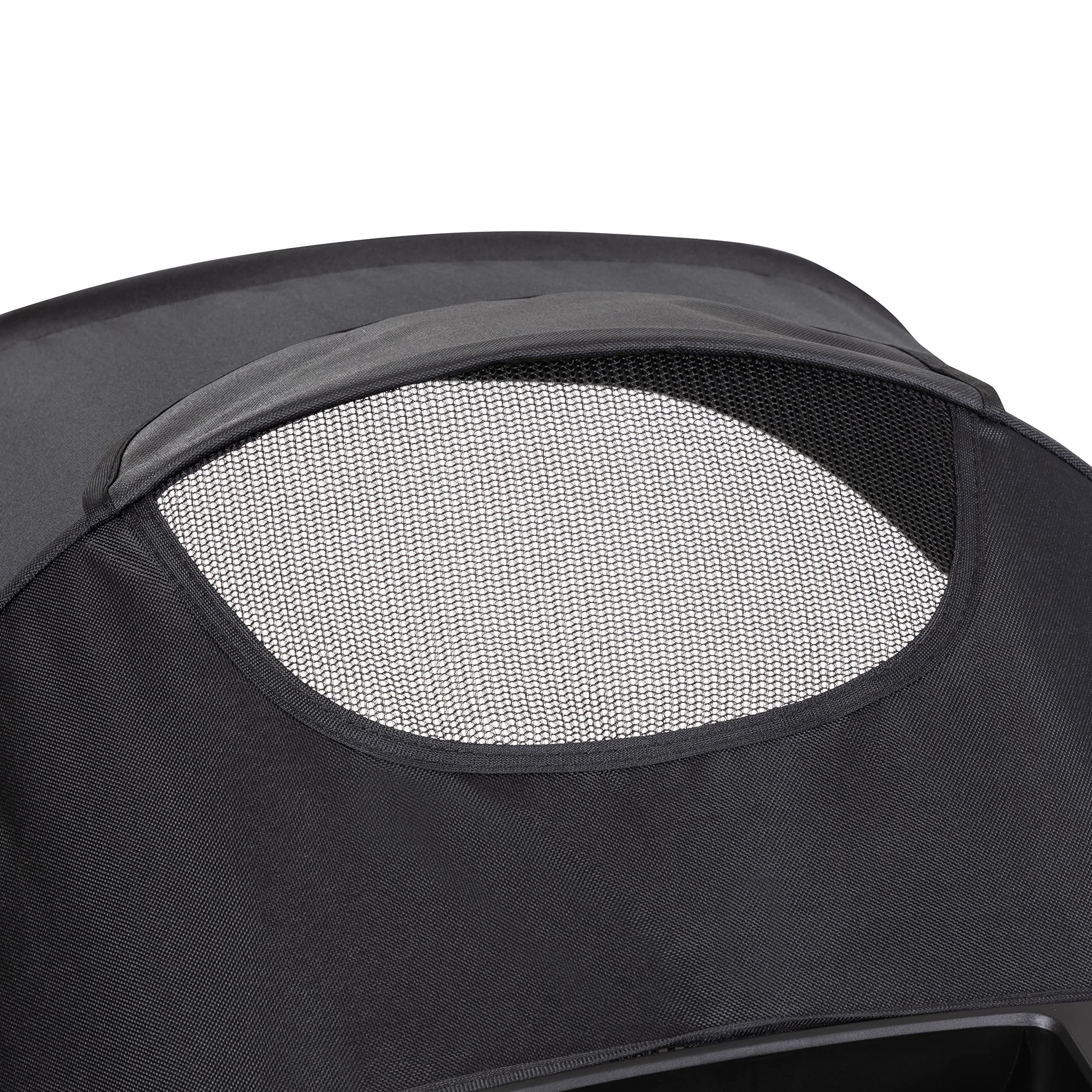 Baby Trend Passport® Cargo Stroller - Lightweight Travel Stroller with Large Storage Basket, Adjustable Canopy & One-Hand Fold, Fieldstone Grey - Perfect for Shopping, Travel & Everyday Use