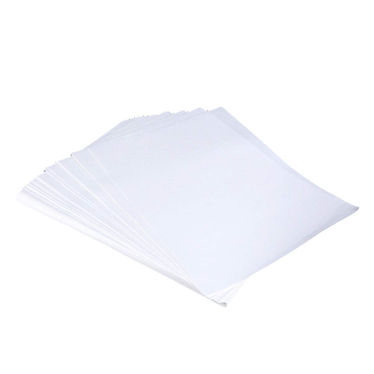 HEALLILY 100 Sheets A4 Heat Transfer Paper for Inkjet Printers - Printable T-Shirt Transfer Paper for DIY Crafts, Custom Apparel, and Personalized Gifts (Great for Home Projects, School Activities & Small Businesses)