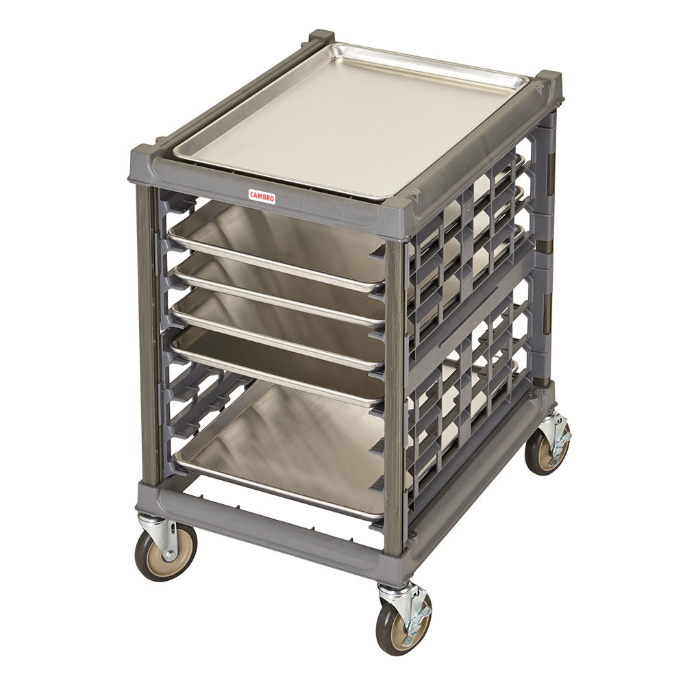 Cambro UPR1826U8580 Camshelving Ultimate Undercounter Sheet Pan Rack - 3 Rail Spacing Commercial Kitchen Organizer for Baking Sheets & Trays - Perfect for Restaurants, Bakeries & Food Service Storage