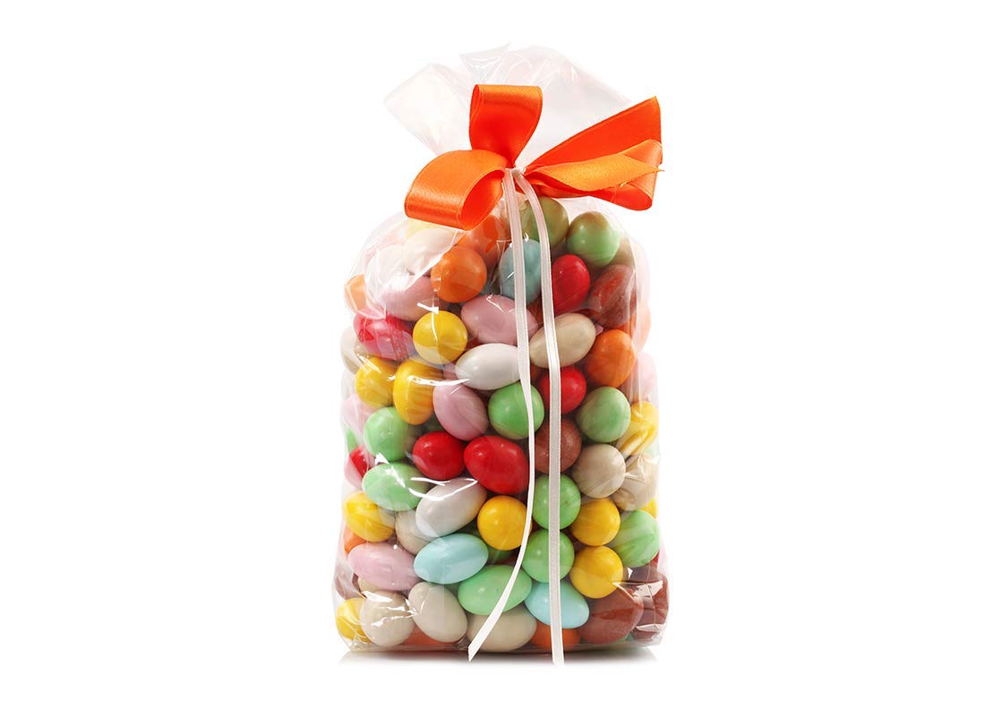 APQ 7x14 Inch Clear Plastic Bags for Packaging - 1000 Pack of 4 Mil Tear-Resistant Polyethylene Flat Bakery Bags with Open Top | Perfect for Popcorn, Homemade Bread, Cookies & Pastry Storage | Ideal for Bakeries, Cafes & Home Baking