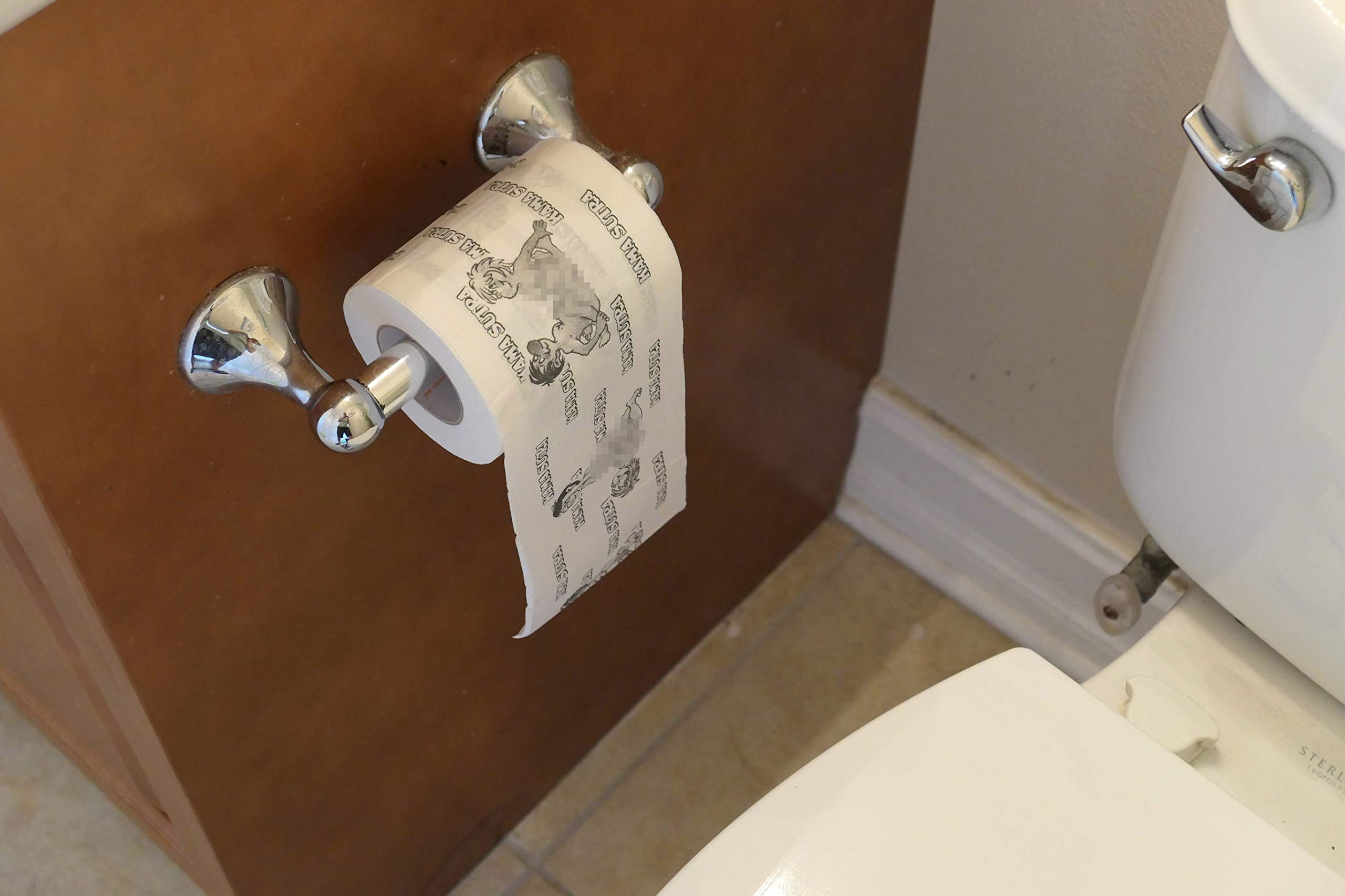 SummitLink Funny Toilet Paper Prank - Novelty Gag Gift for Birthday Parties & Practical Jokes (1 Roll) - Perfect for Office Pranks, Bachelor Parties & Surprise Gifts