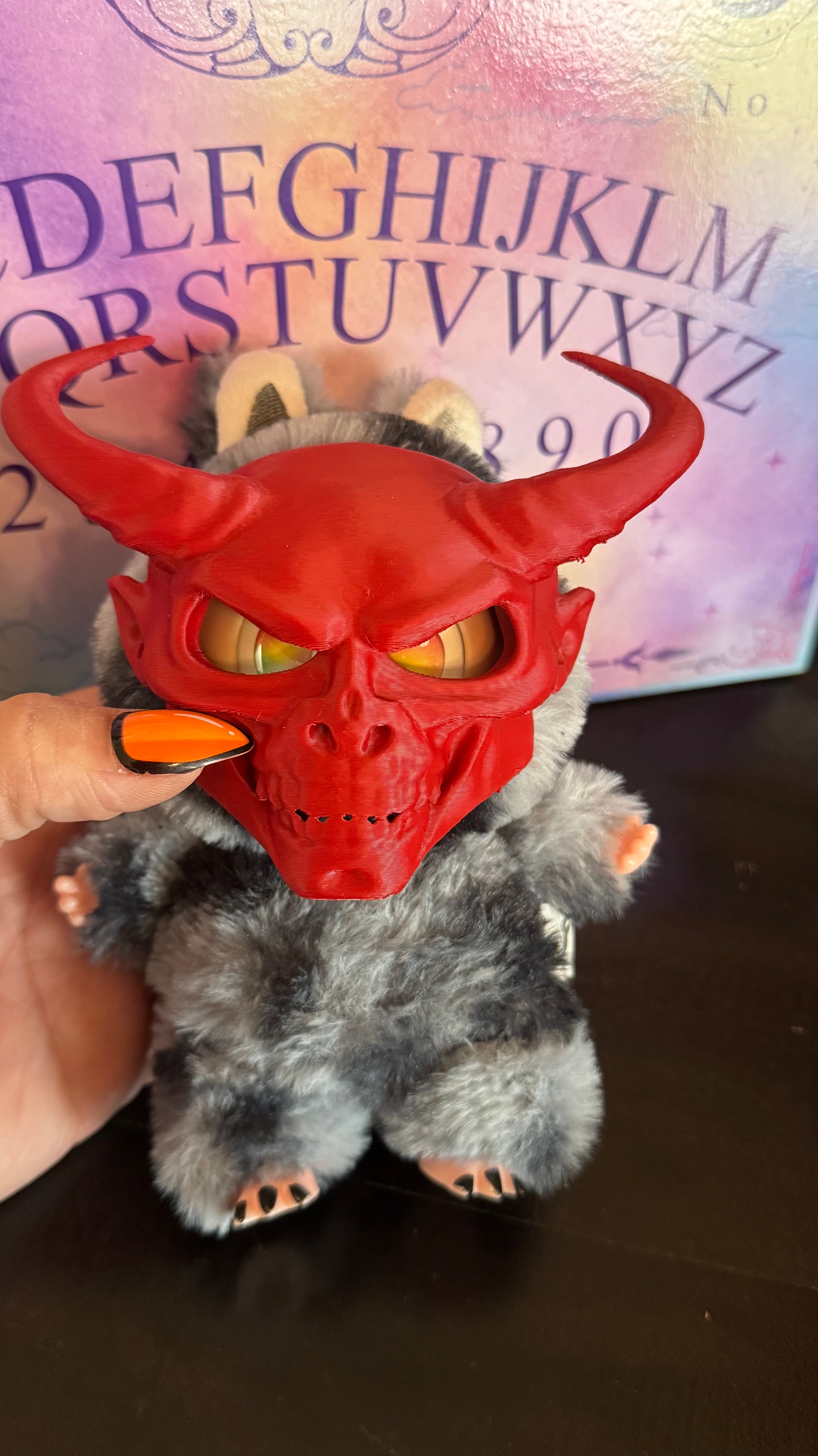 Scary Devil Monster Mask for Halloween Cosplay & Horror Parties - Realistic Latex Costume Accessory for Adults