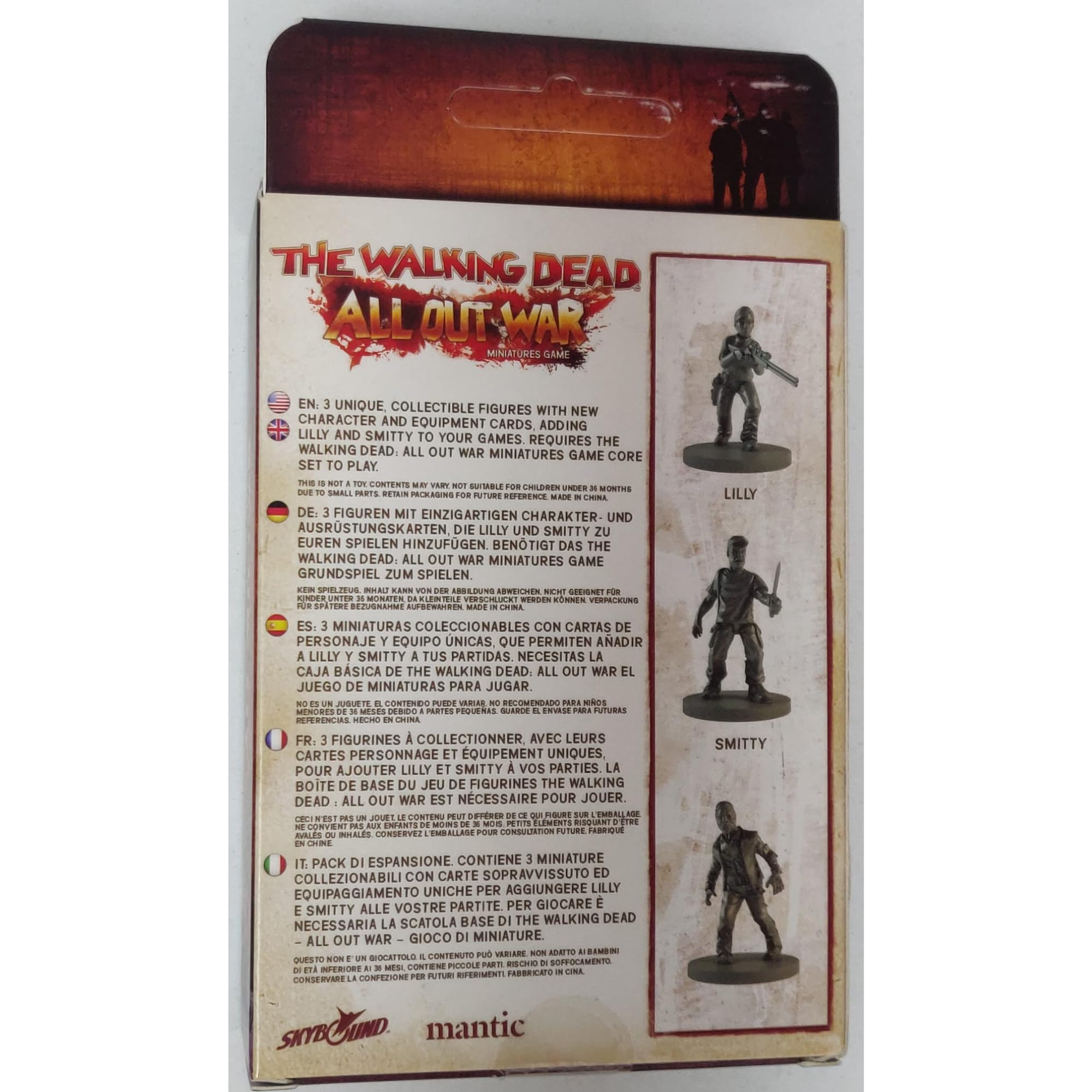 The Walking Dead - Lilly Booster Funko Pop! Vinyl Figure | Exclusive Collectible for Fans | Perfect for Display, Gifts & The Walking Dead Merchandise Collections
