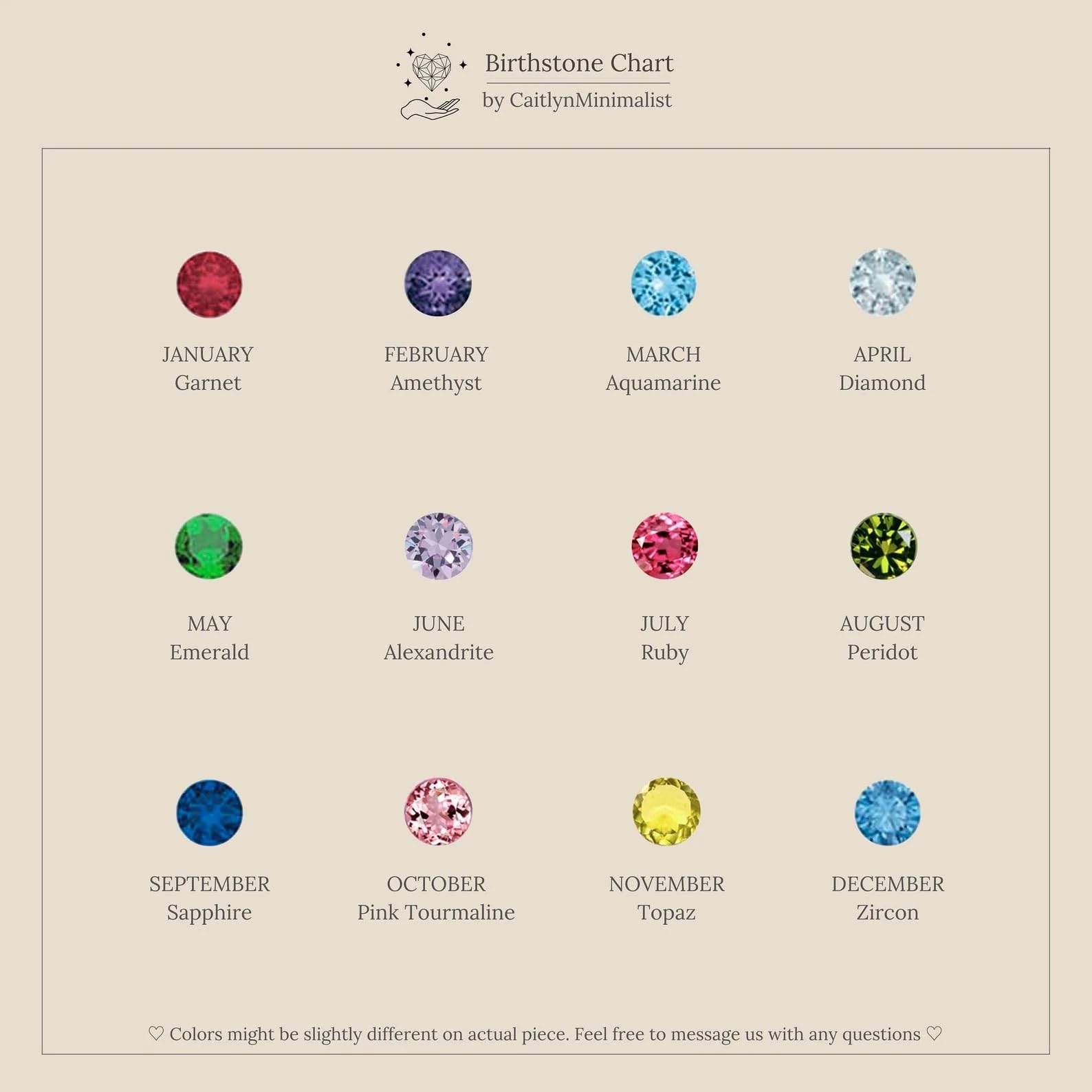 Personalized Dual Birthstone Ring for Mothers & Couples - Custom His & Her Two Birthstone Ring - Perfect Gift for Anniversary, Mother's Day & Valentine's Day (01-Duo)