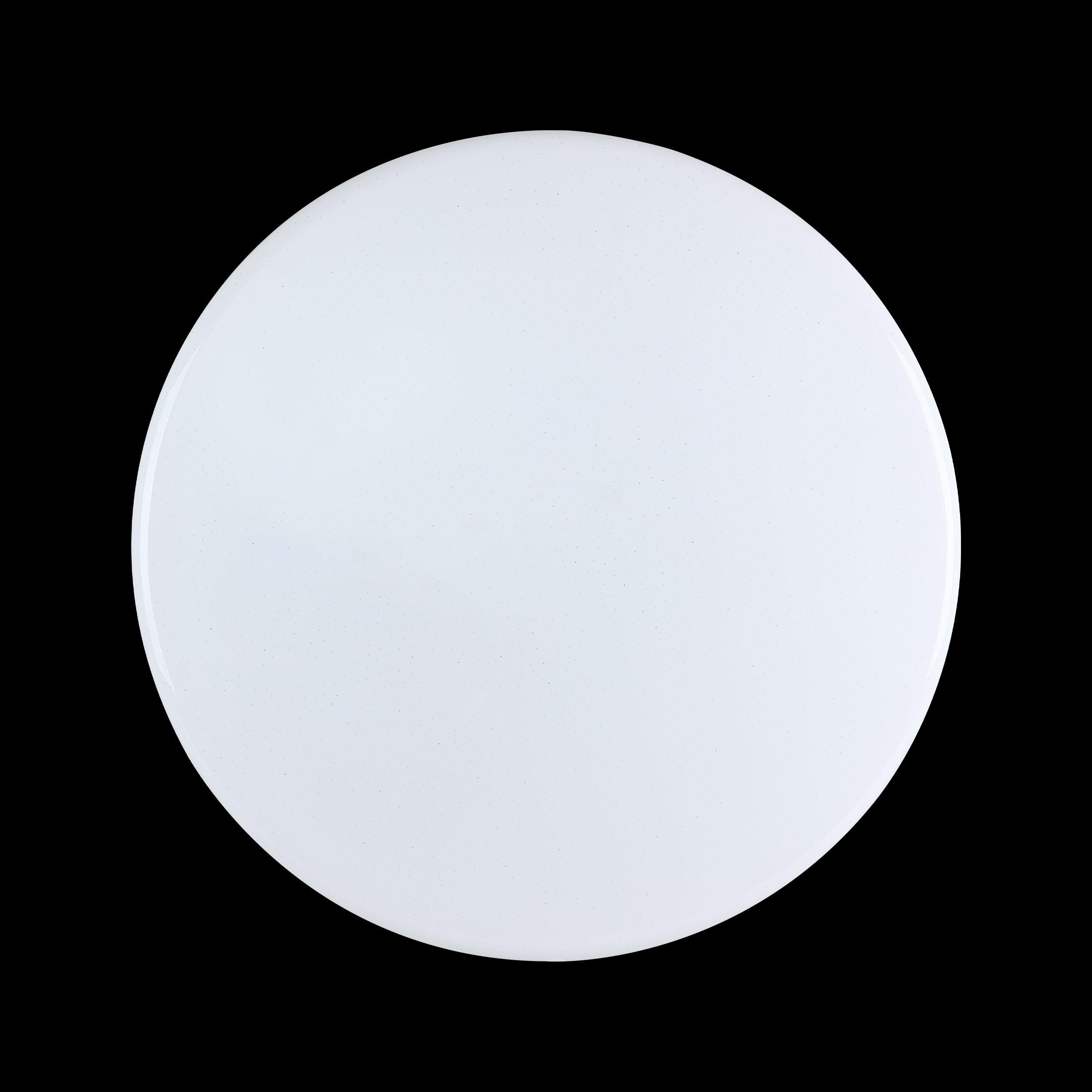 Eglo Giron 57cm LED Flush Mount Ceiling Light with Remote Control - Dimmable Modern Lighting for Bedroom, Living Room & Kitchen