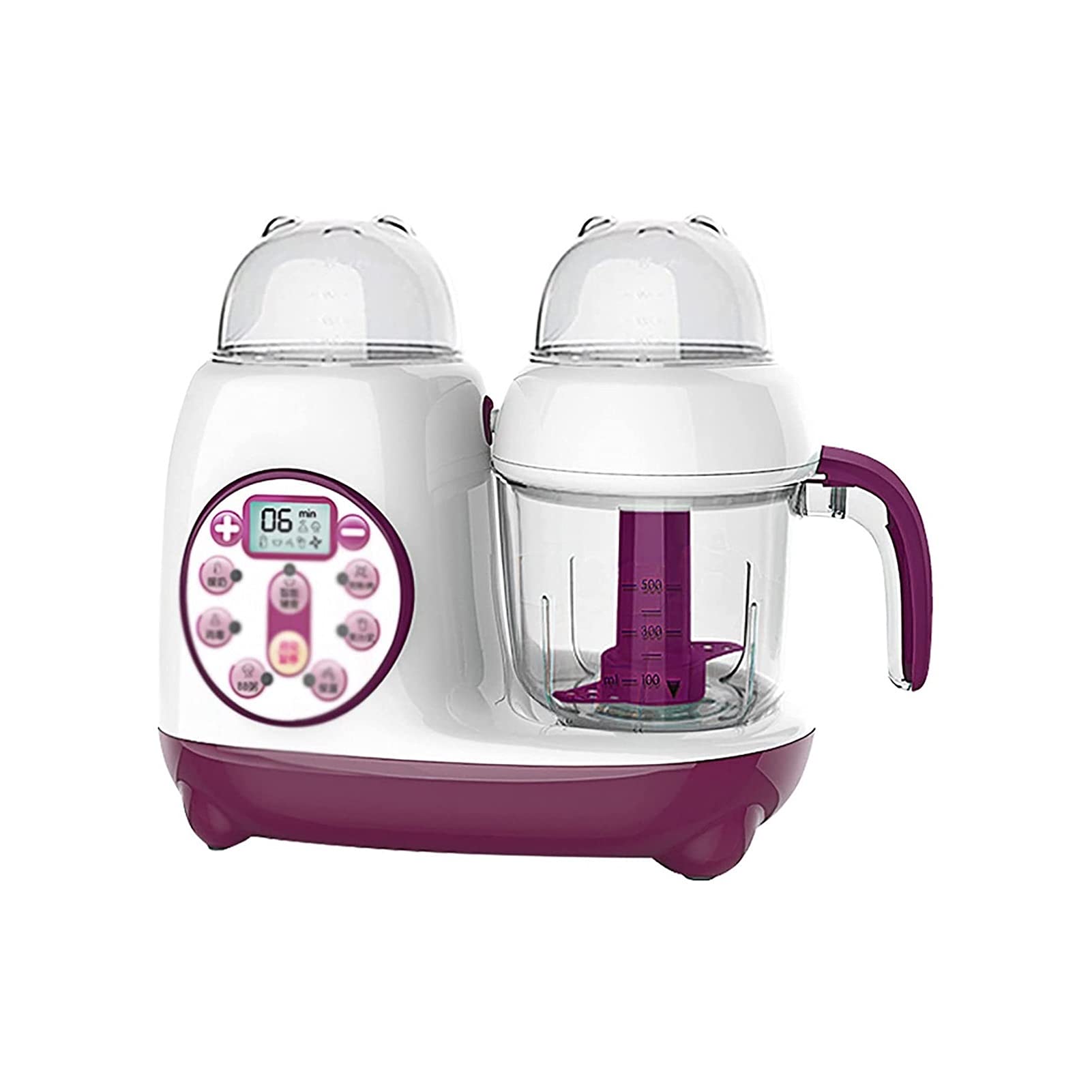 VSDY Baby Food Maker & Warmer - BPA Free Organic Baby Food Processor with LCD Display for Cooking, Pureeing & Reheating - Perfect for Homemade Baby Meals, Toddler Snacks & On-the-Go Feeding